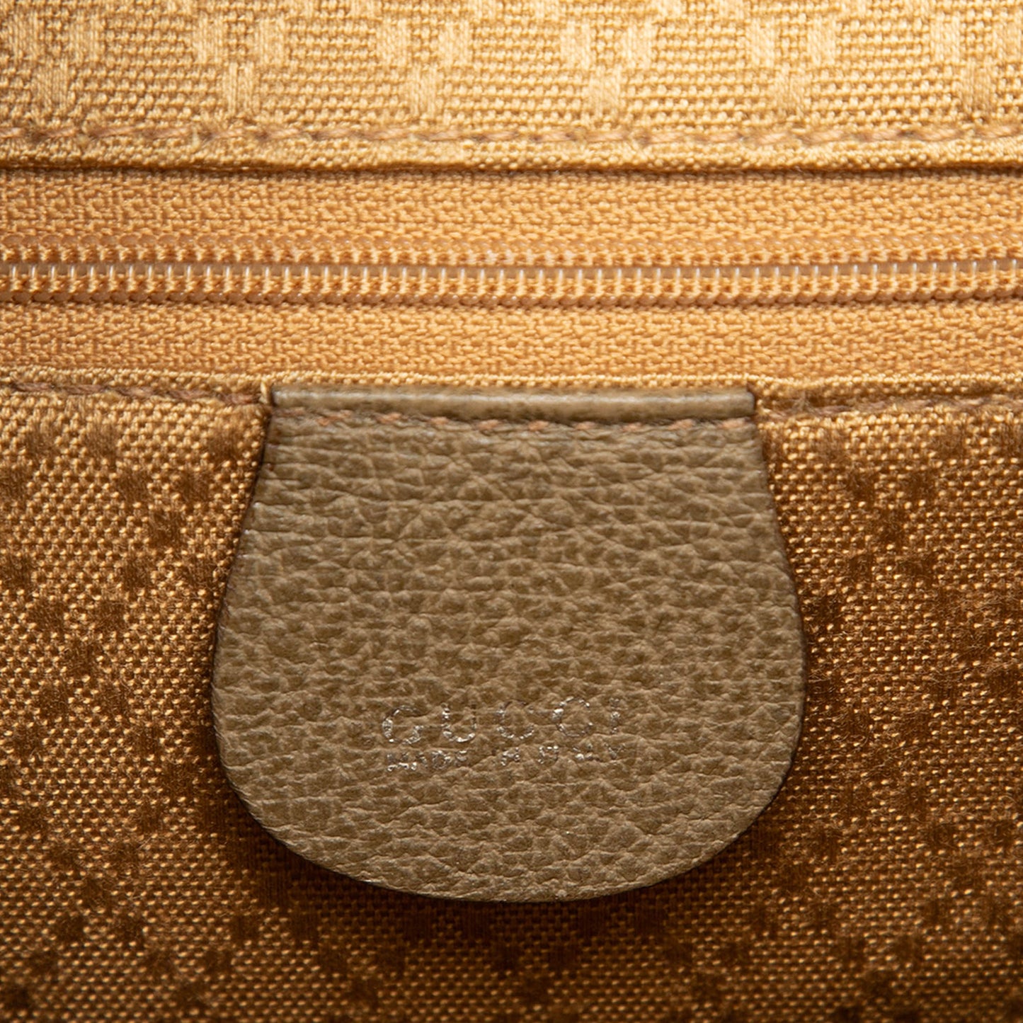 Gucci Suede Bamboo Drawstring Backpack
