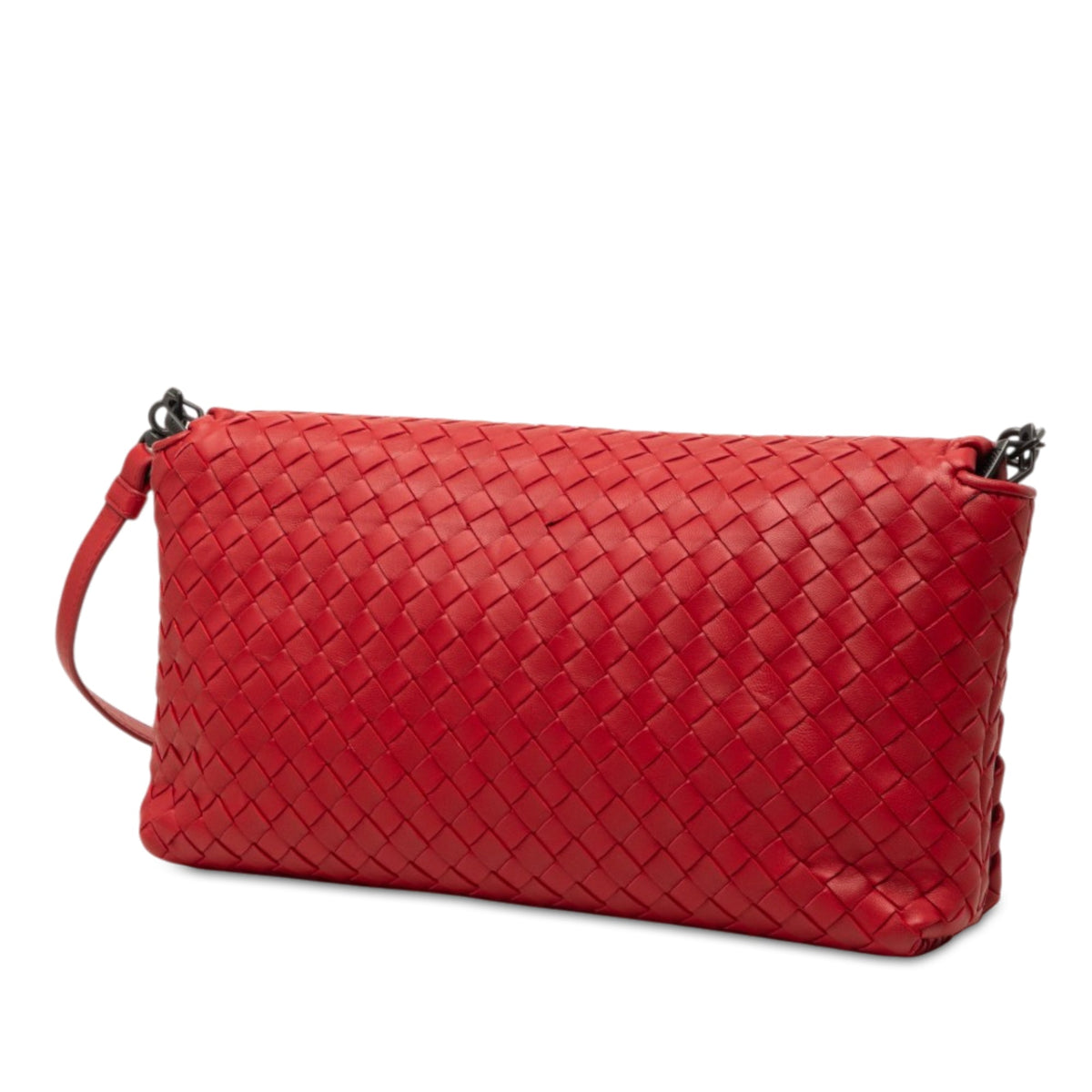 Bottega Veneta Nappa Intrecciato Flap Crossbody