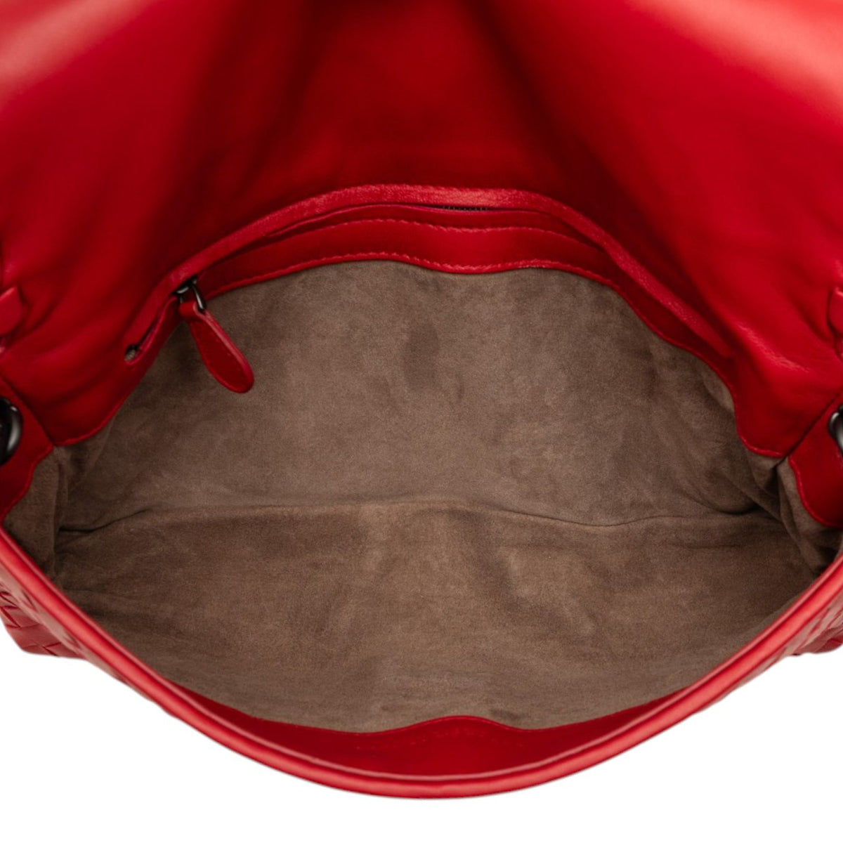 Bottega Veneta Nappa Intrecciato Flap Crossbody
