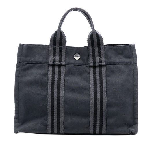 Hermès Canvas Fourre Tout PM