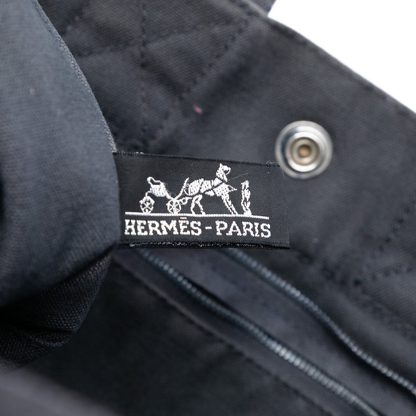 Hermès Canvas Fourre Tout PM
