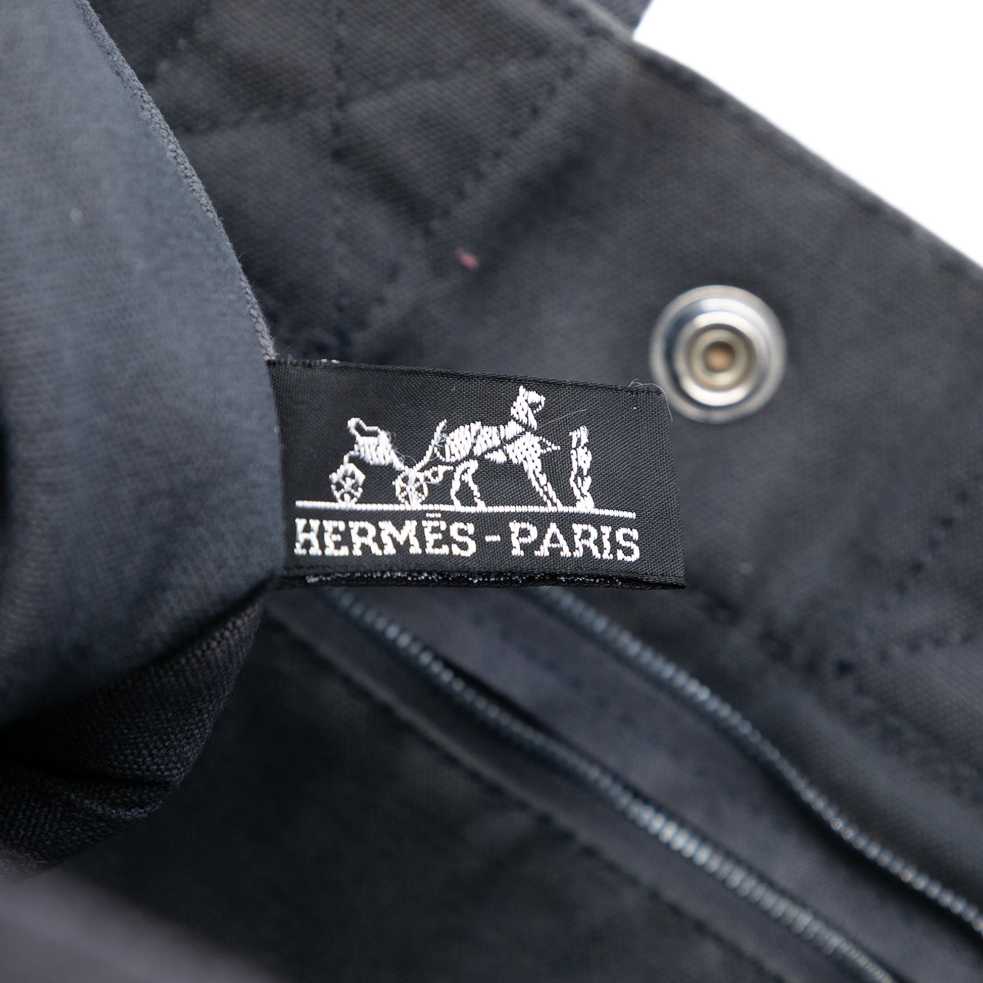 Hermès Canvas Fourre Tout PM