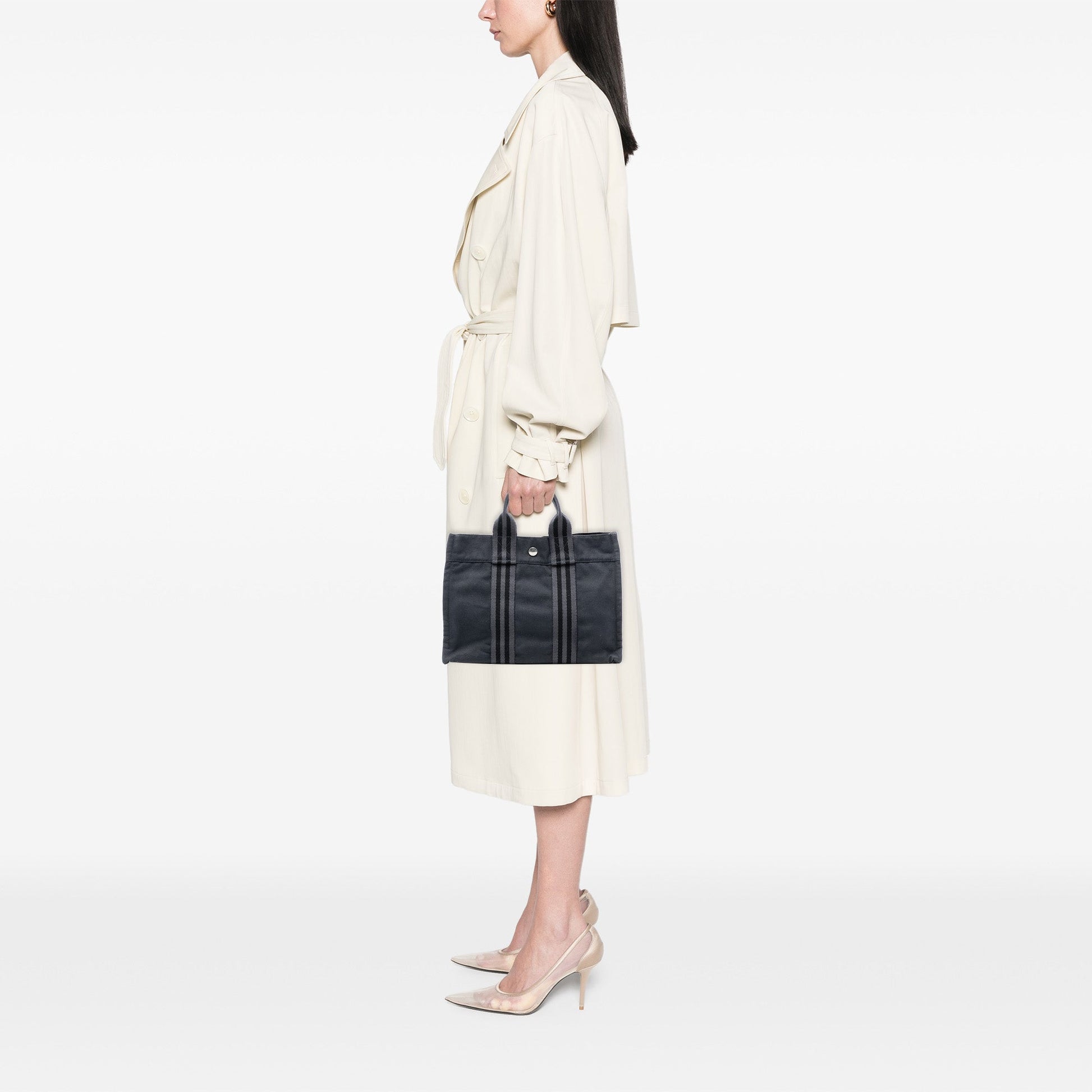 Hermès Canvas Fourre Tout PM