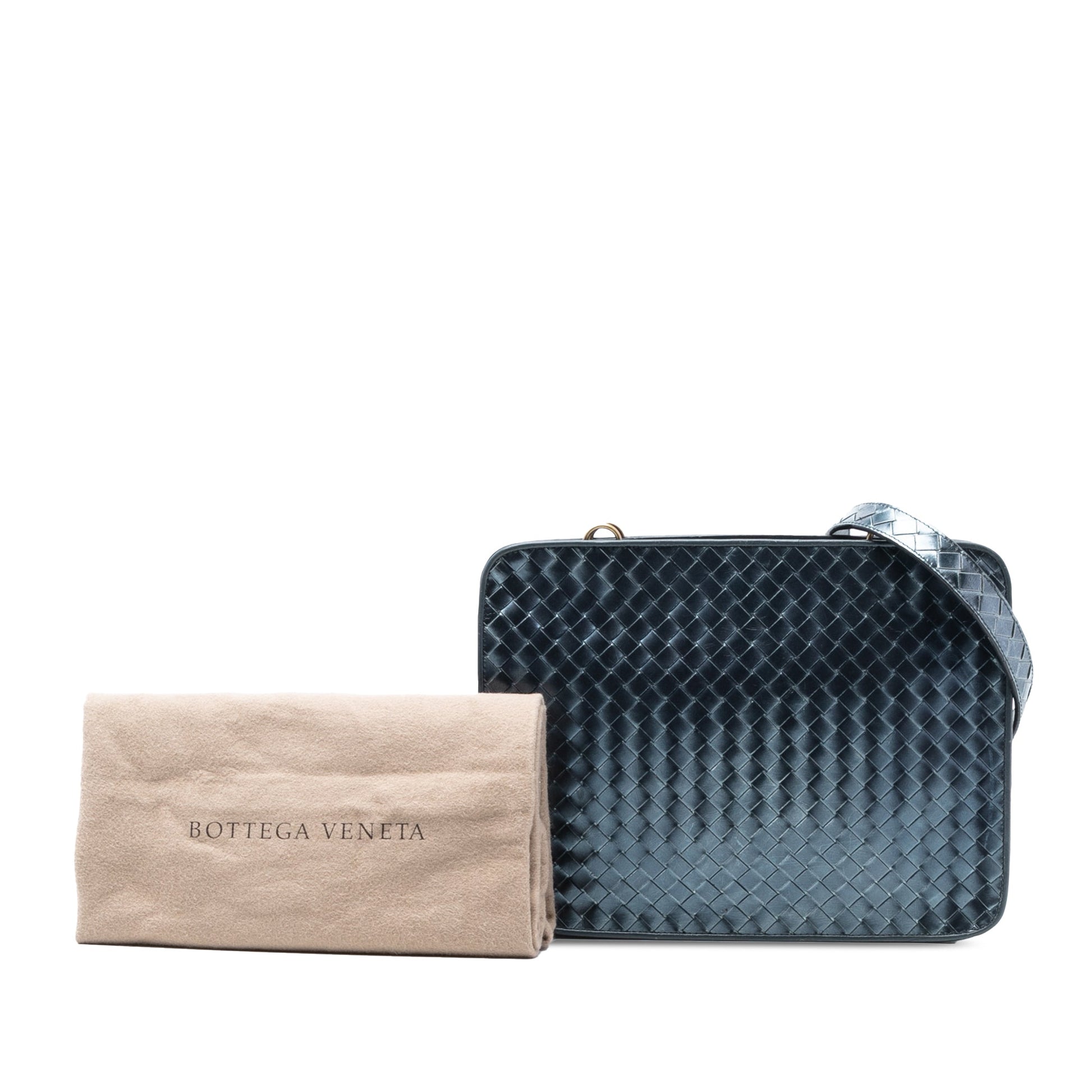 Bottega Veneta Nappa Intrecciato Shoulder Bag