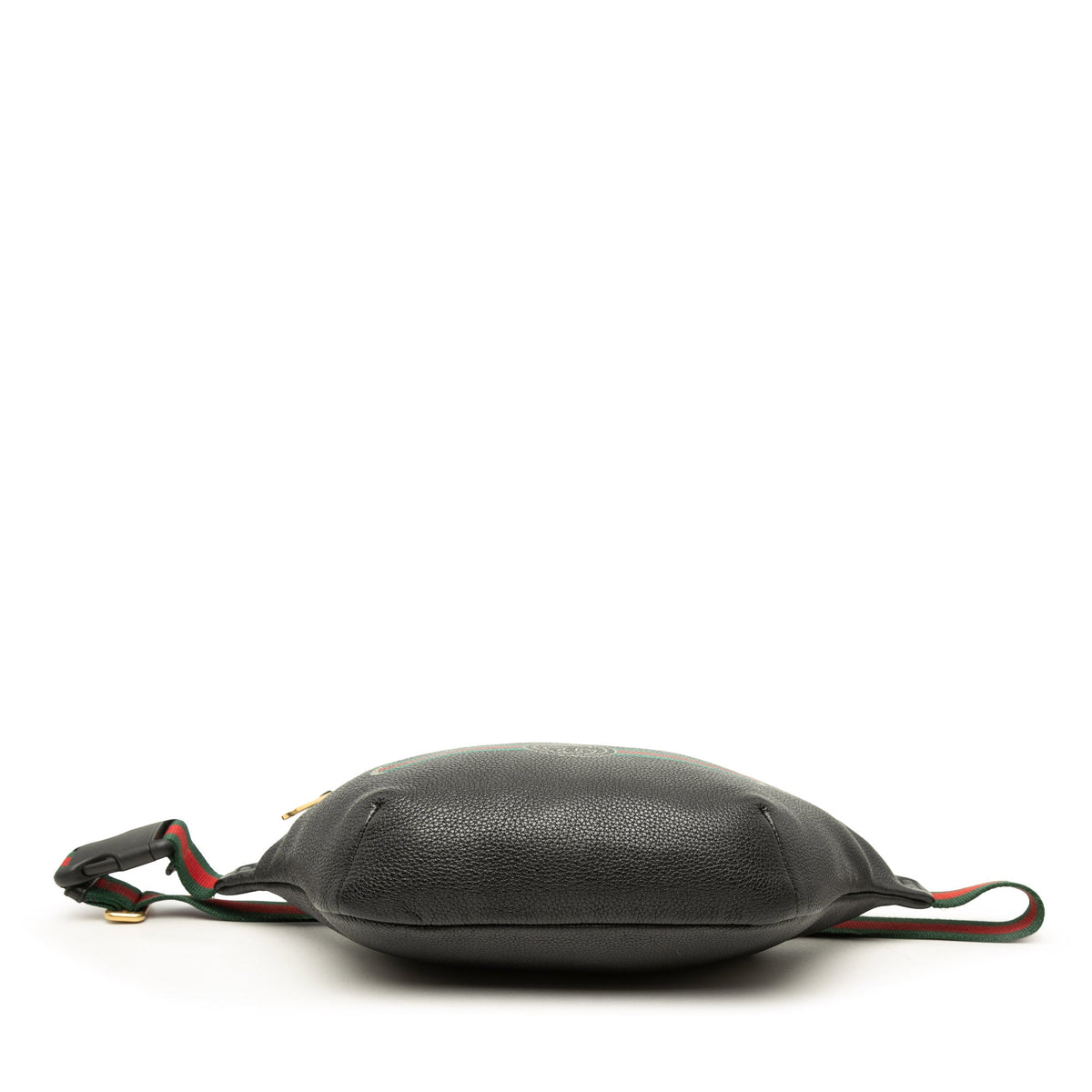 Gucci Calfskin Logo Web Belt Bag