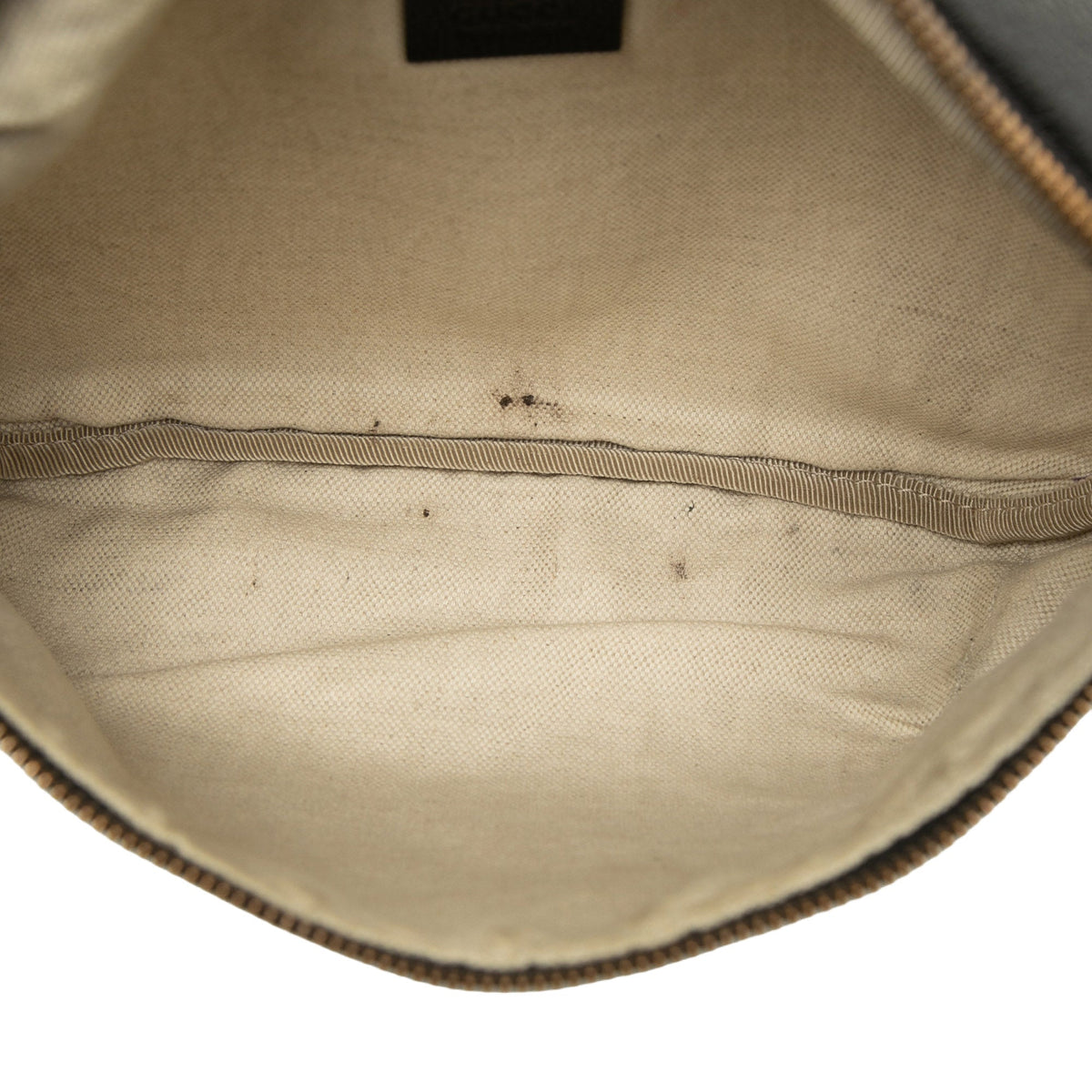 Gucci Calfskin Logo Web Belt Bag