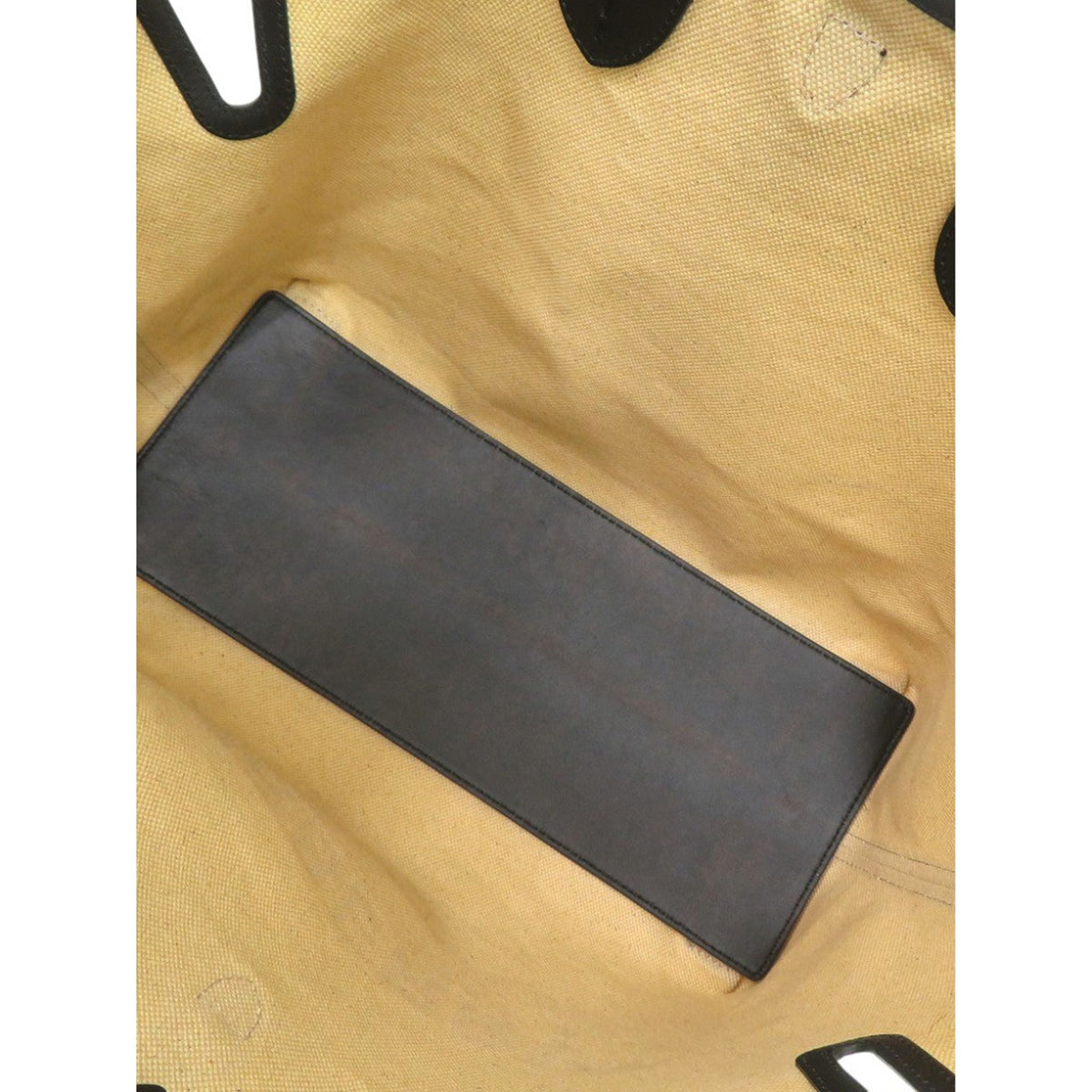 Burberry Canvas Logo Soft Belt Tote — Brown