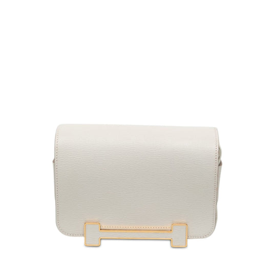 Hermès Chevre Mysore Geta — White