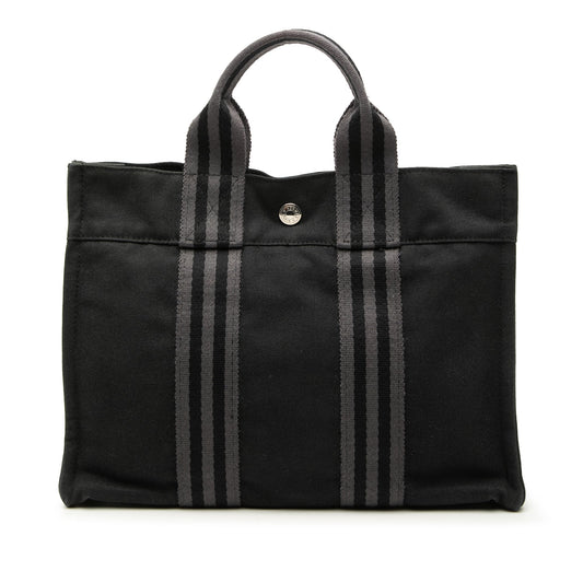 Hermès Canvas Fourre Tout PM