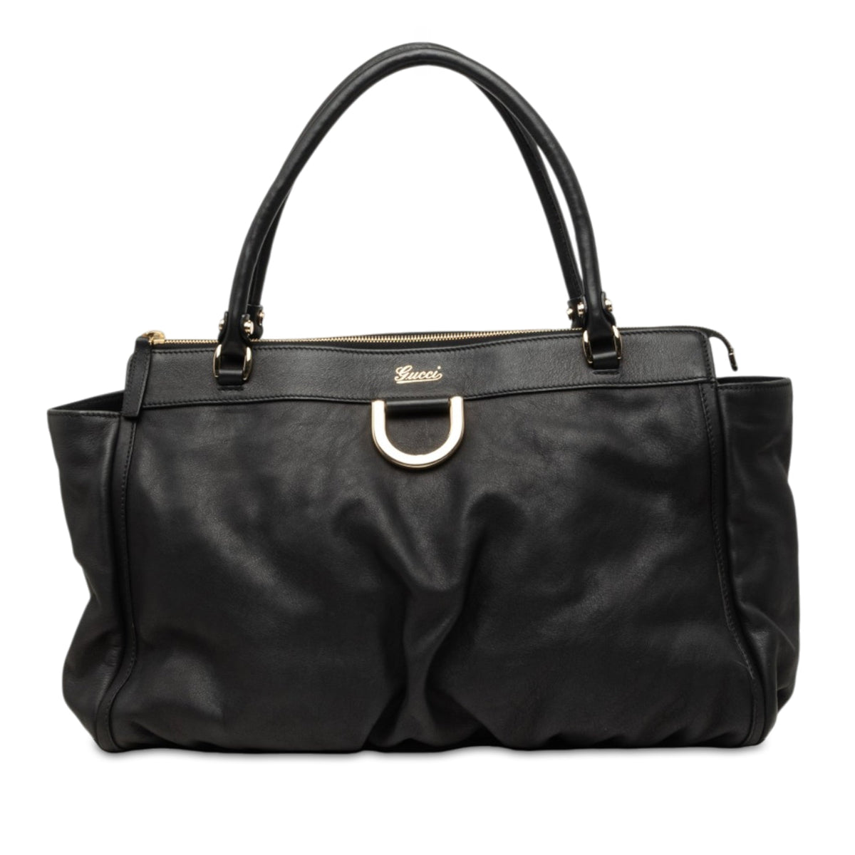 Gucci Calfskin Abbey D Ring Tote