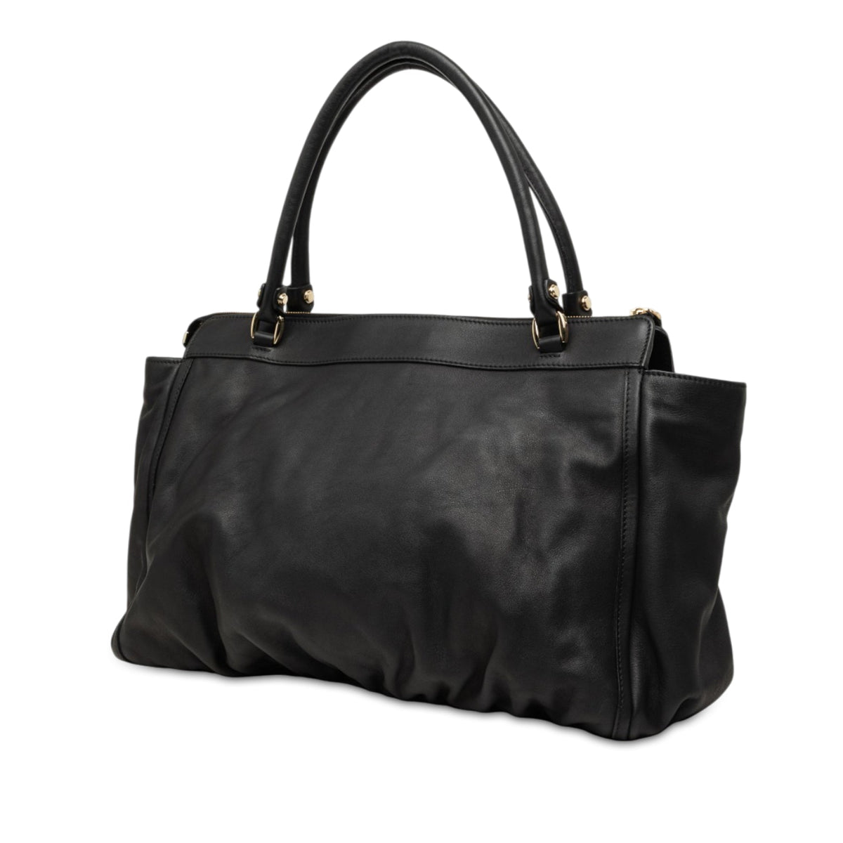 Gucci Calfskin Abbey D Ring Tote
