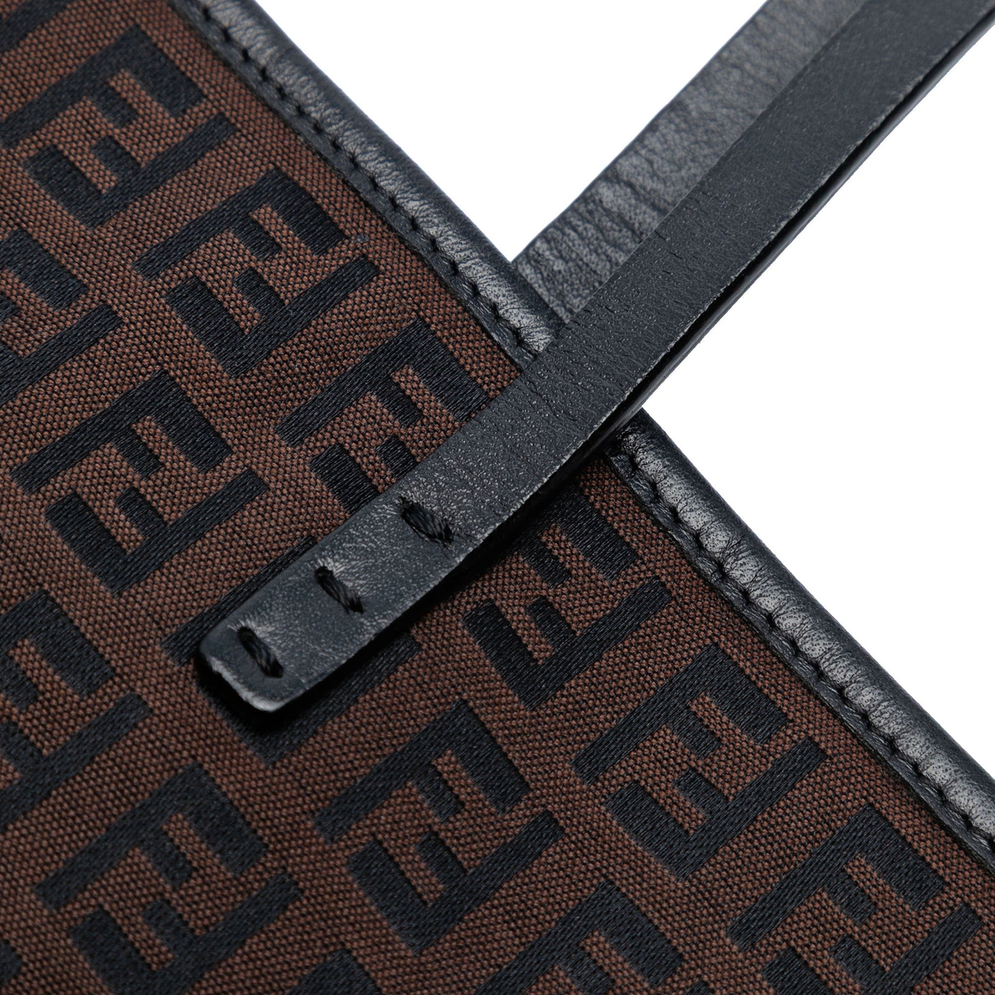Fendi Medium Zucchino Canvas Roll Tote