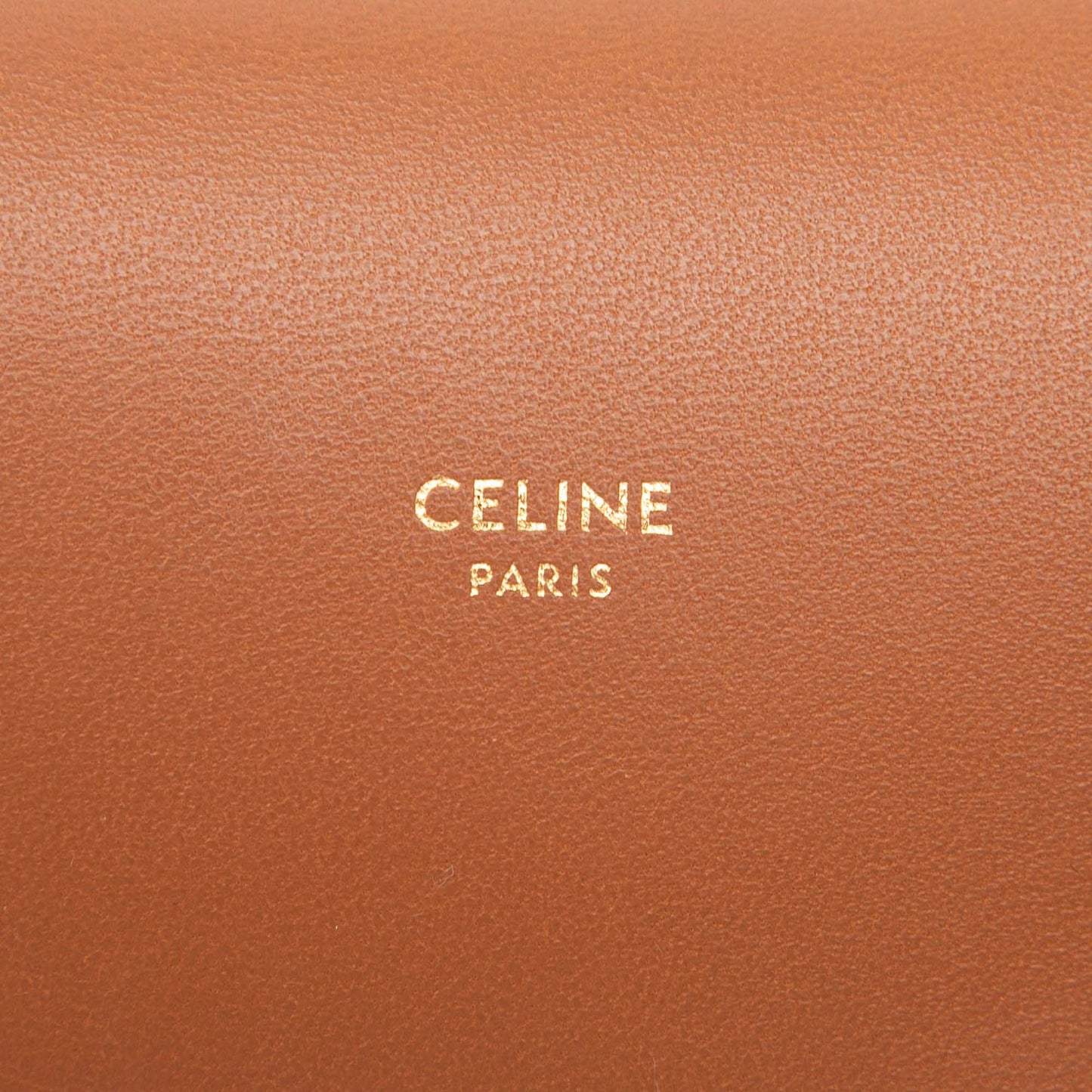 Celine Triomphe Coated Canvas Phone Pouch Flap Crossbody
