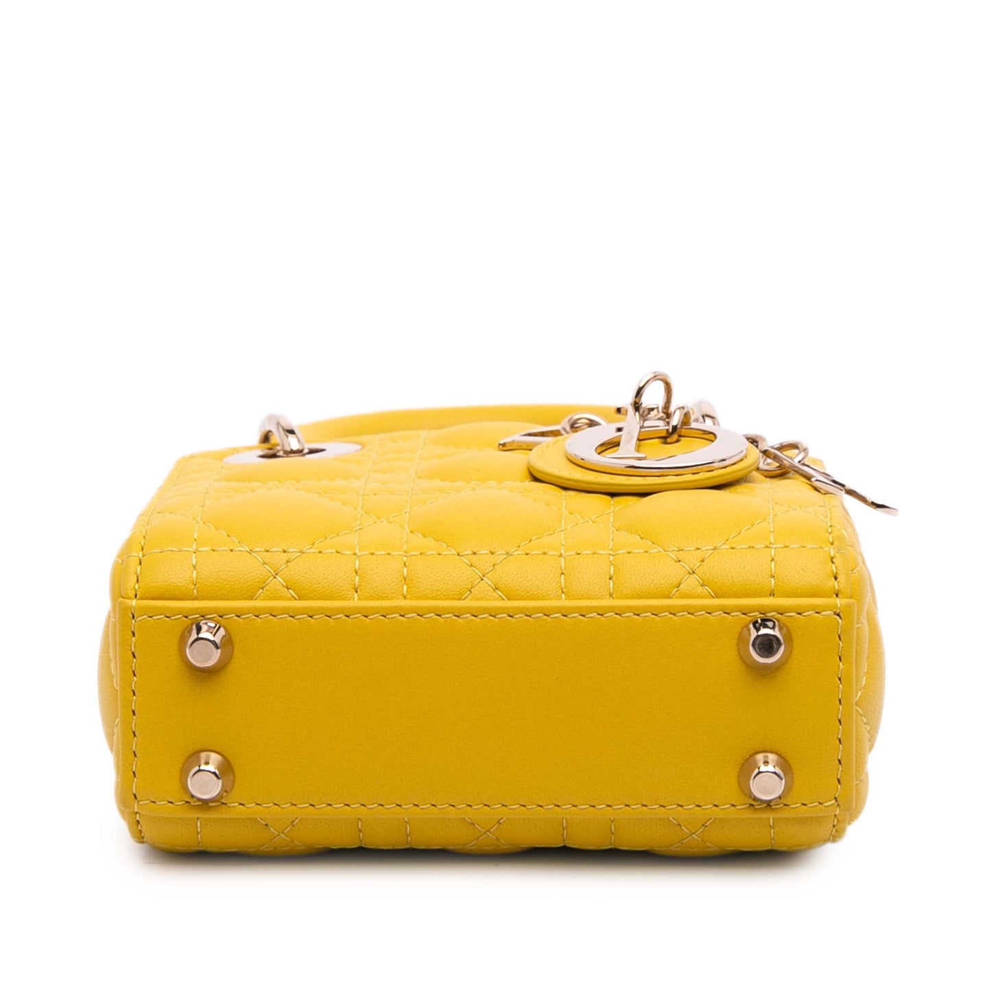 Dior Micro Lambskin Cannage Lady Dior