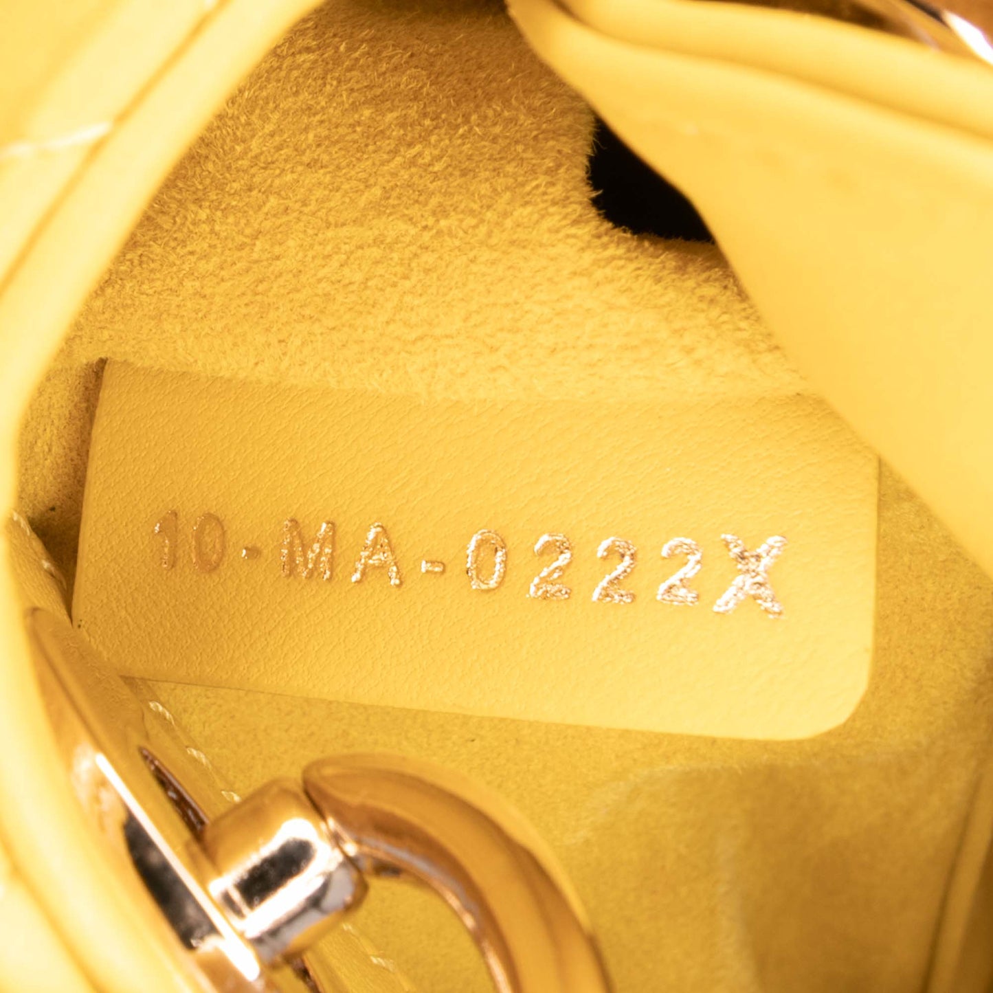 Dior Micro Lambskin Cannage Lady Dior
