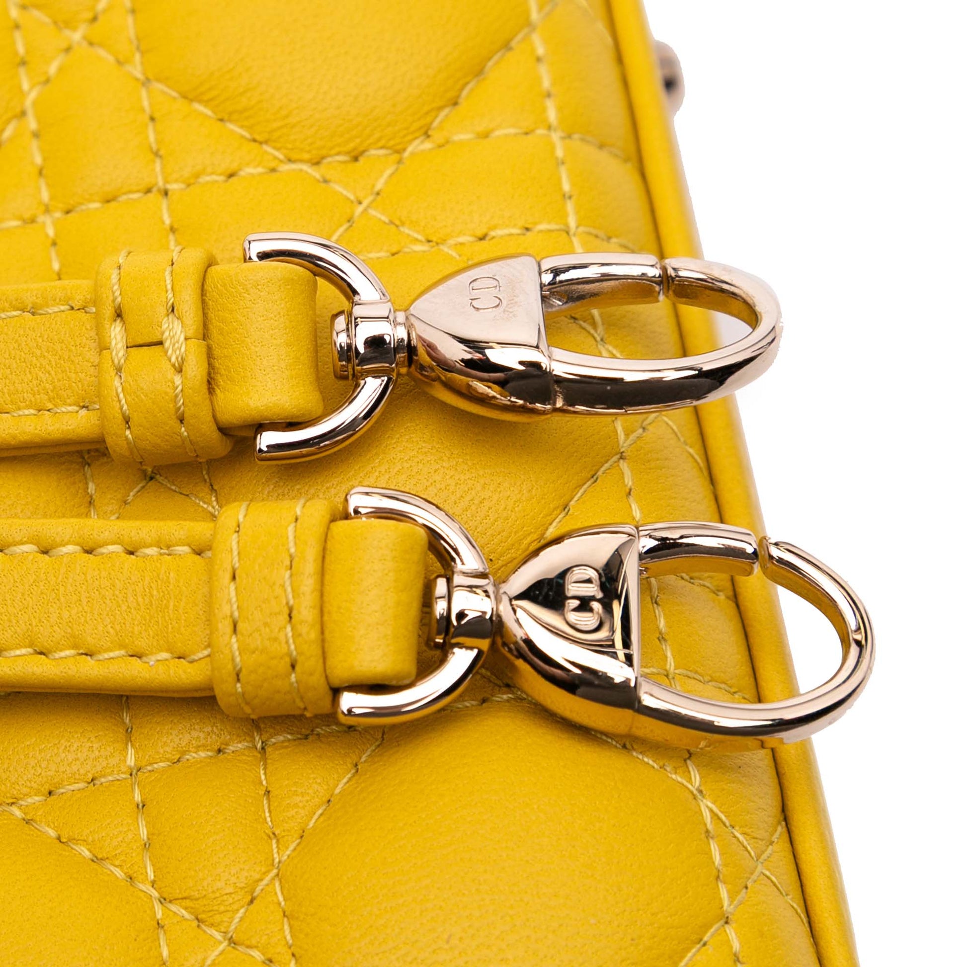 Dior Micro Lambskin Cannage Lady Dior