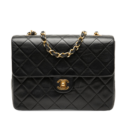Chanel Small Square Quilted Lambskin Flap