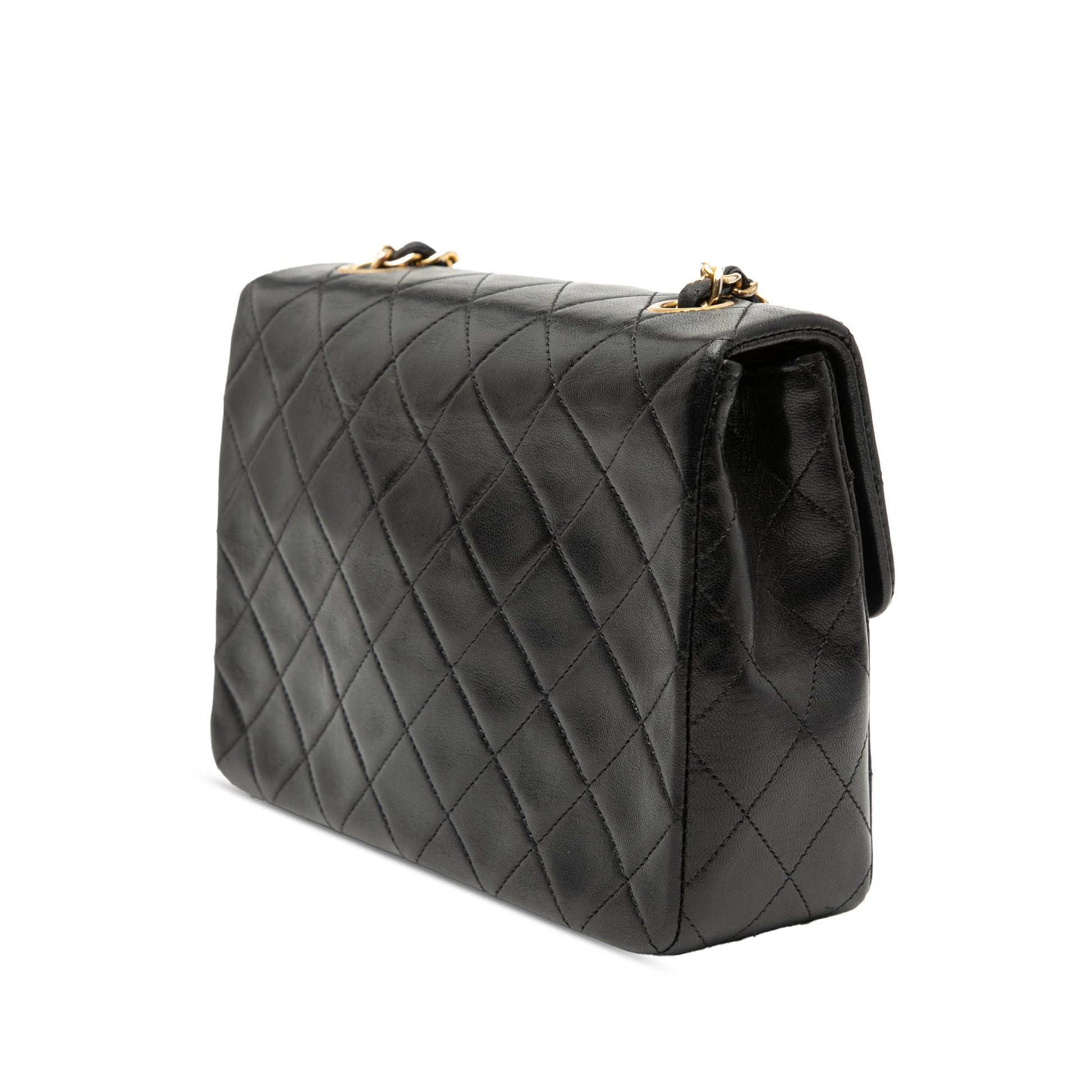 Chanel Small Square Quilted Lambskin Flap