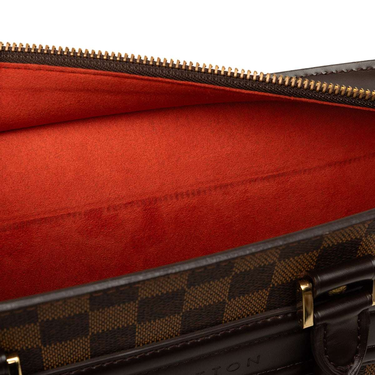 Louis Vuitton Damier Ebene Venice Sac Plat GM — Brown