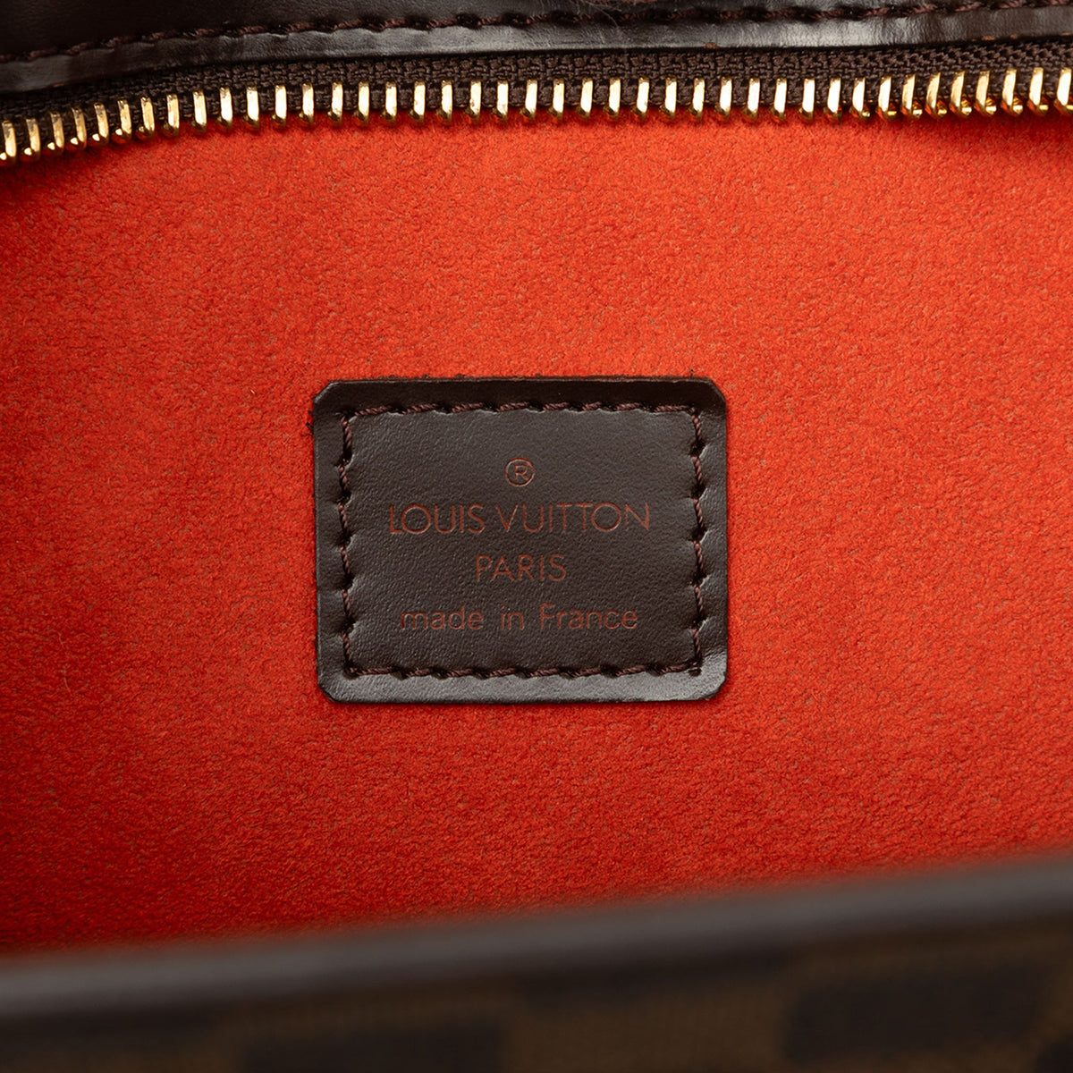 Louis Vuitton Damier Ebene Venice Sac Plat GM — Brown