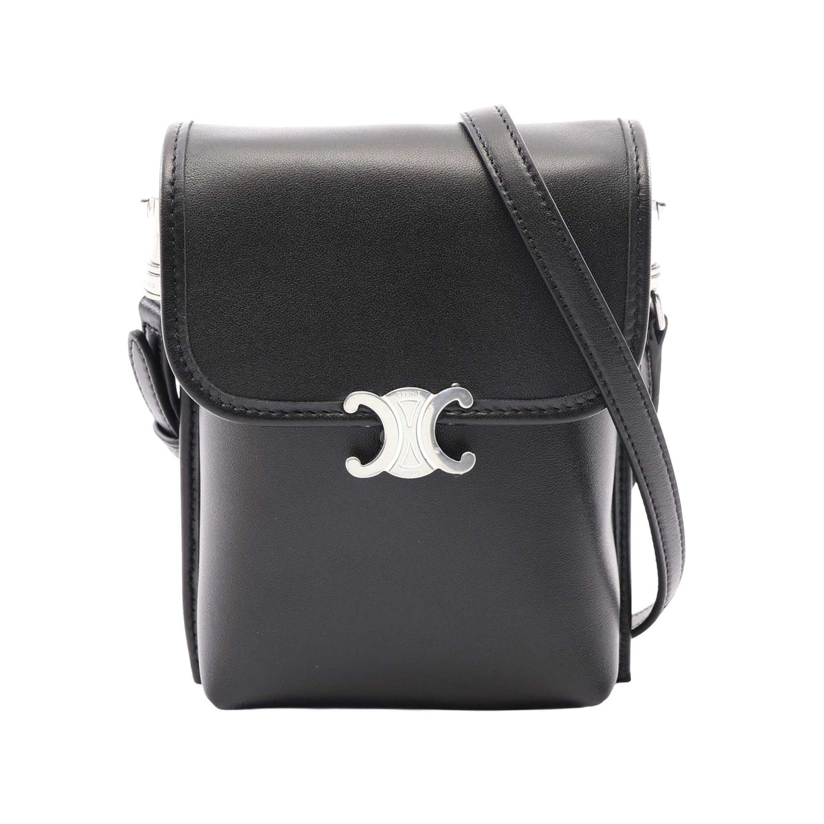 Celine Leather Soft Vertical Pouch