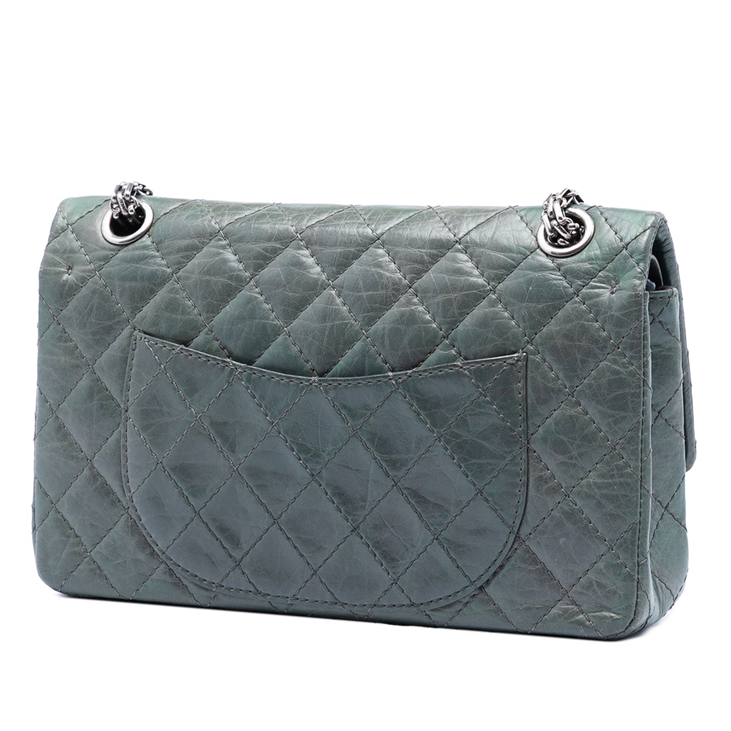 Chanel Quilted Aged Calfskin Reissue 2.55 Double Flap 225