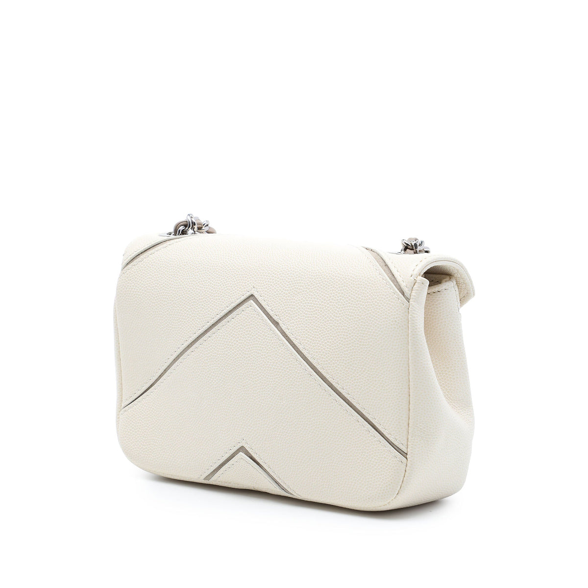 Chanel Small Macro Chevron Caviar Flap