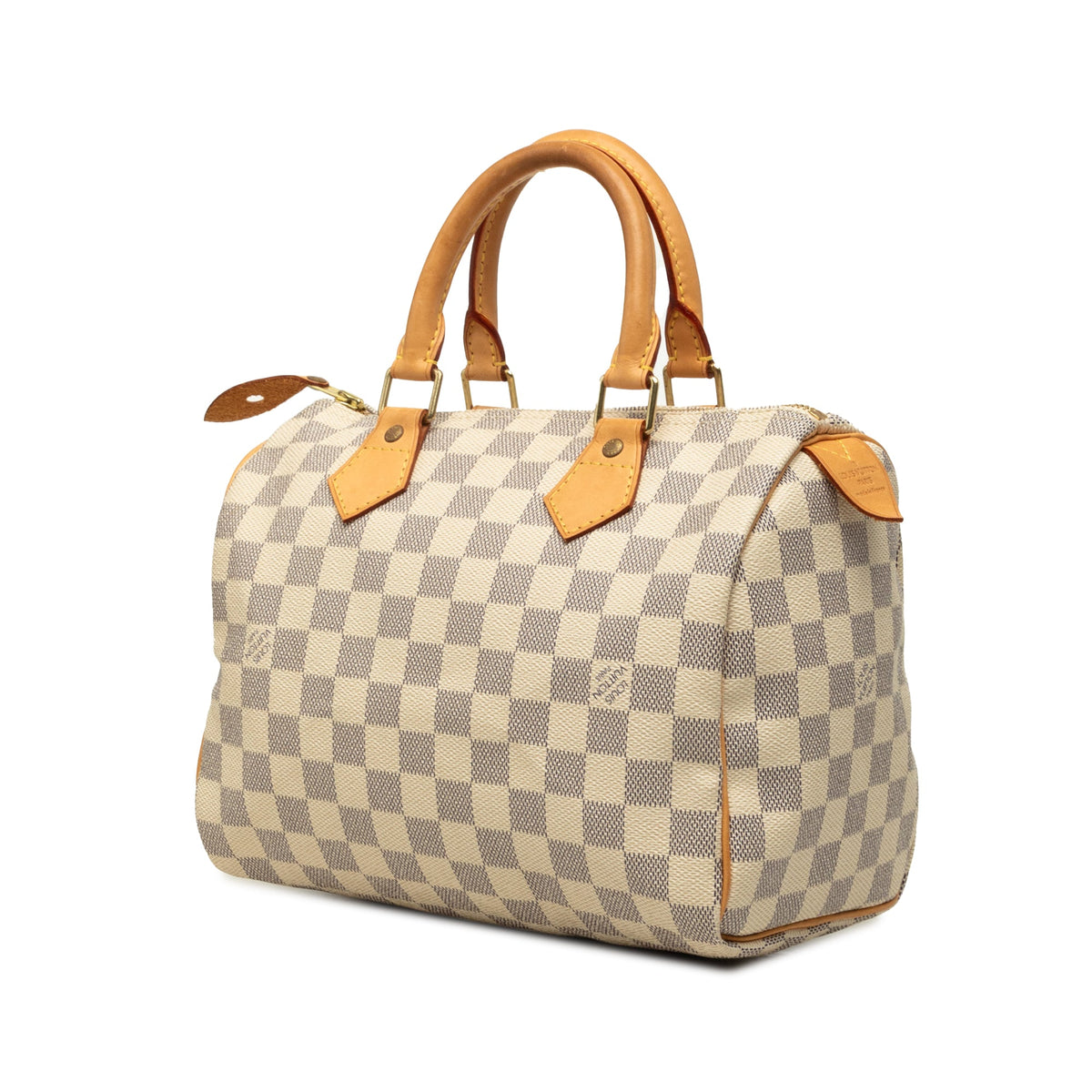 Louis Vuitton Damier Azur Speedy 25 — White