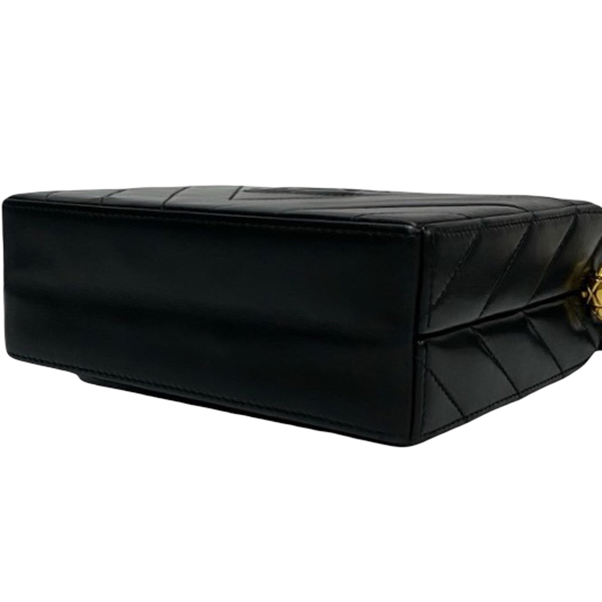 Chanel CC Chevron Lambskin Box Crossbody