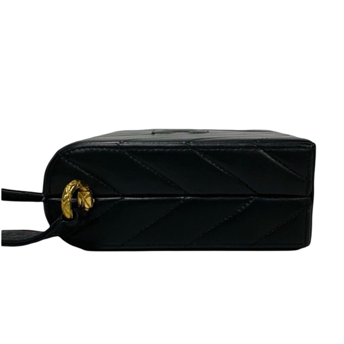 Chanel CC Chevron Lambskin Box Crossbody