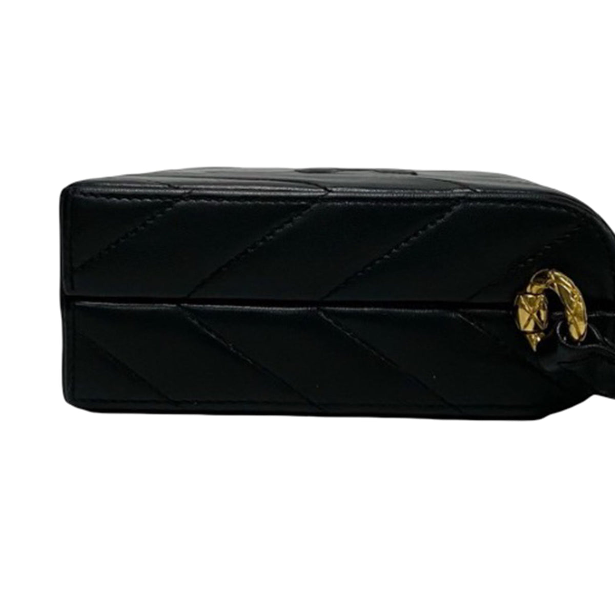 Chanel CC Chevron Lambskin Box Crossbody