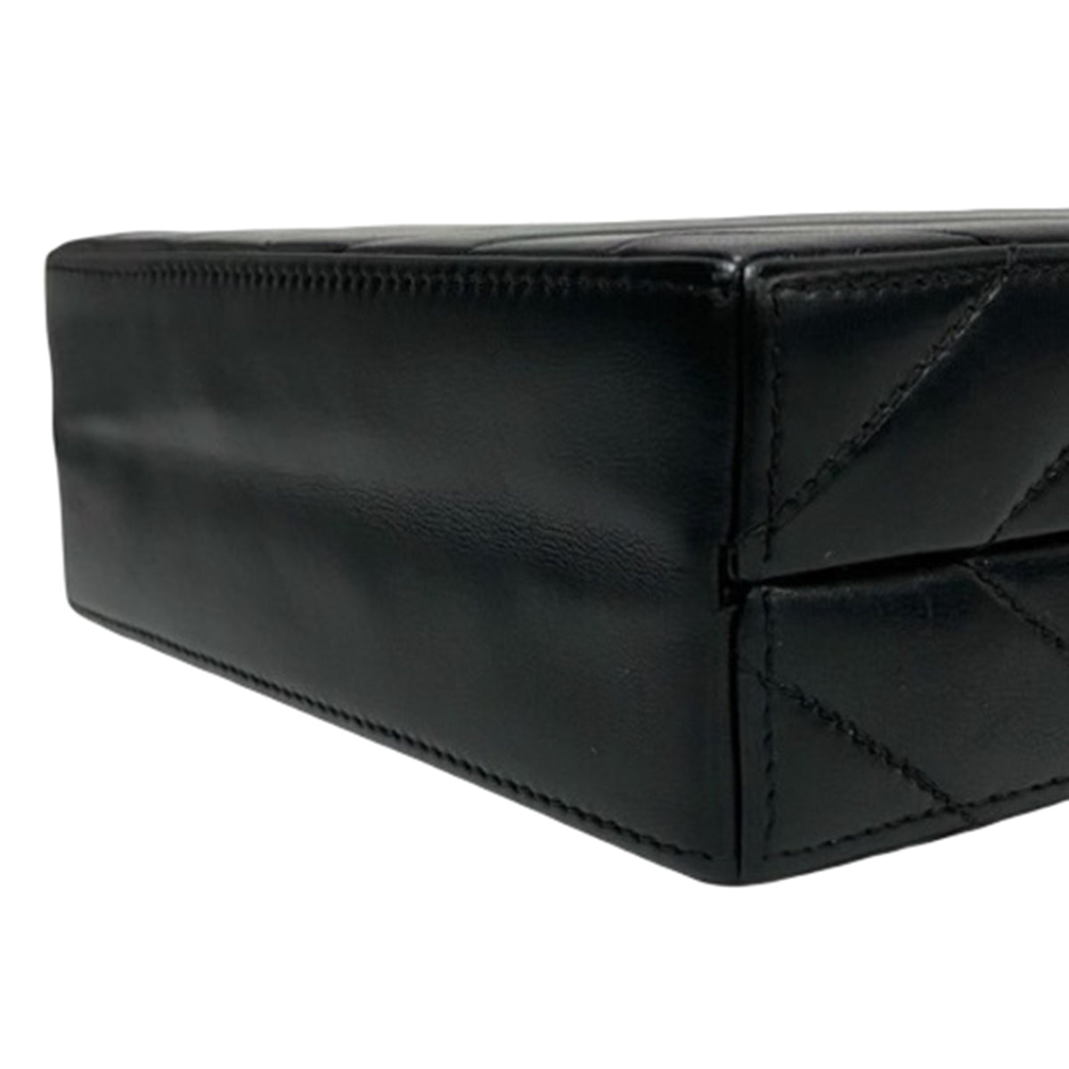 Chanel CC Chevron Lambskin Box Crossbody