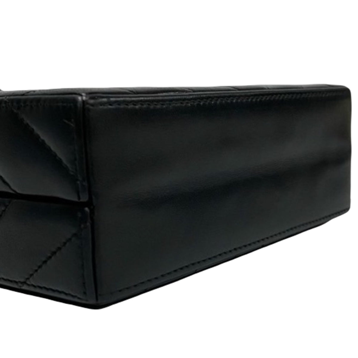 Chanel CC Chevron Lambskin Box Crossbody