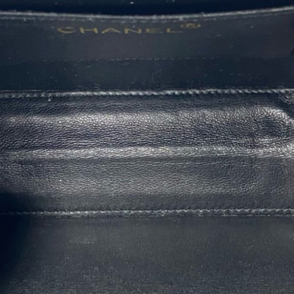 Chanel CC Chevron Lambskin Box Crossbody
