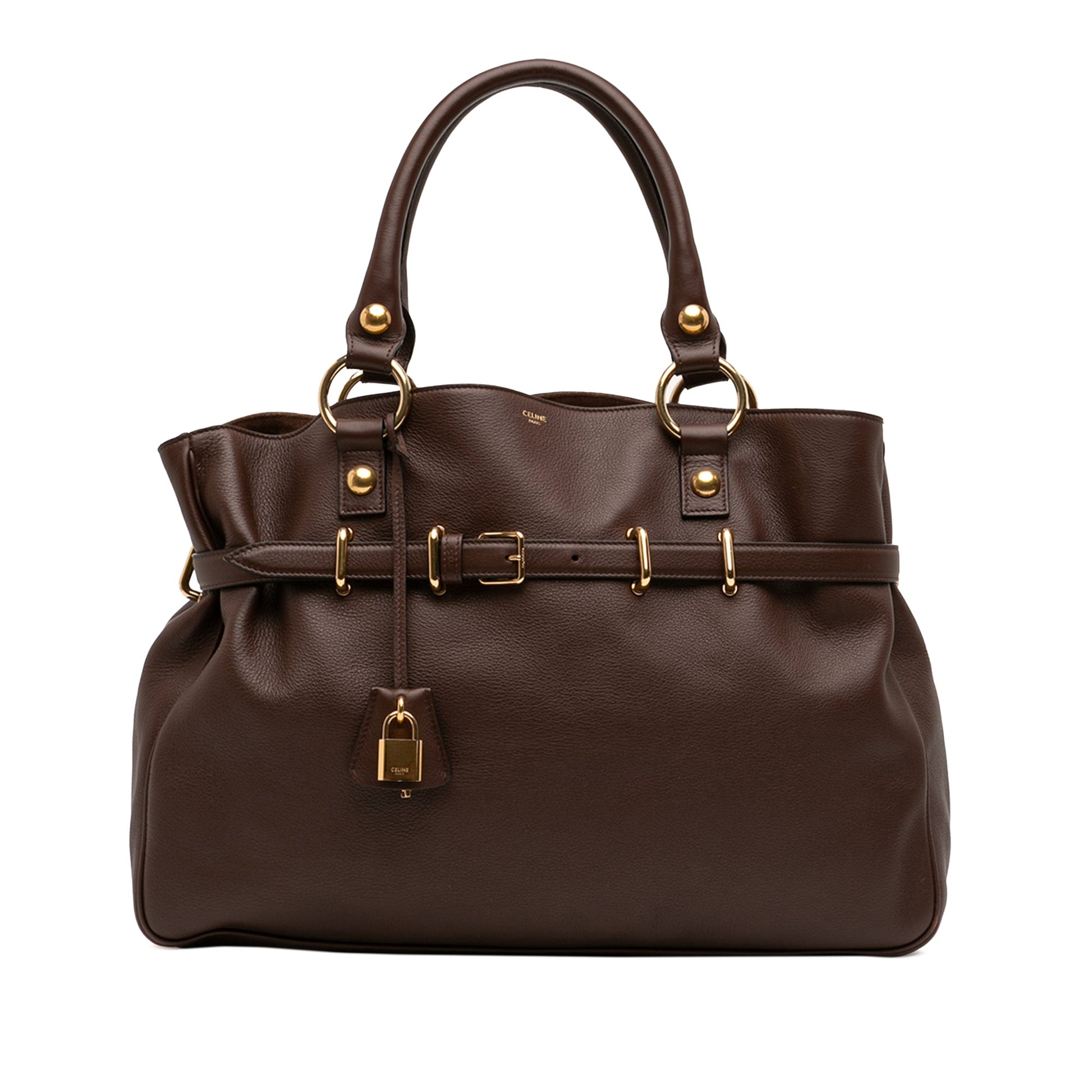 Celine Medium Leather Anita Tote