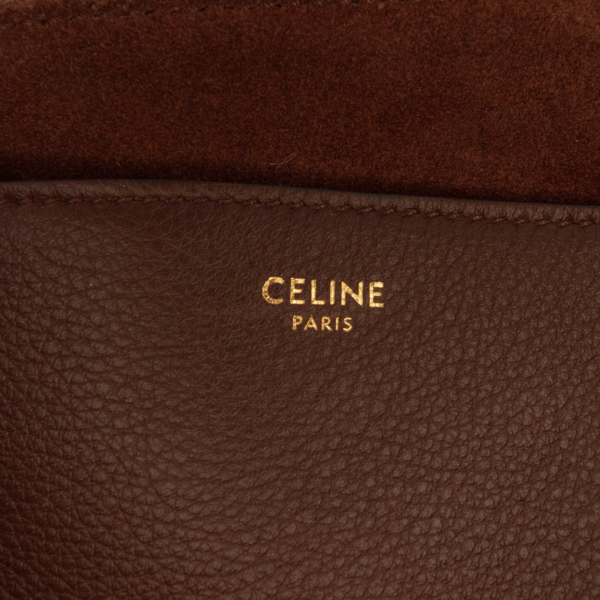 Celine Medium Leather Anita Tote