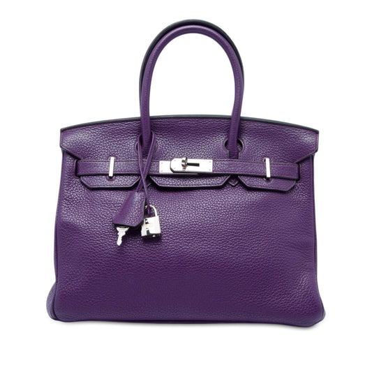 Hermès Clemence Birkin Retourne 30