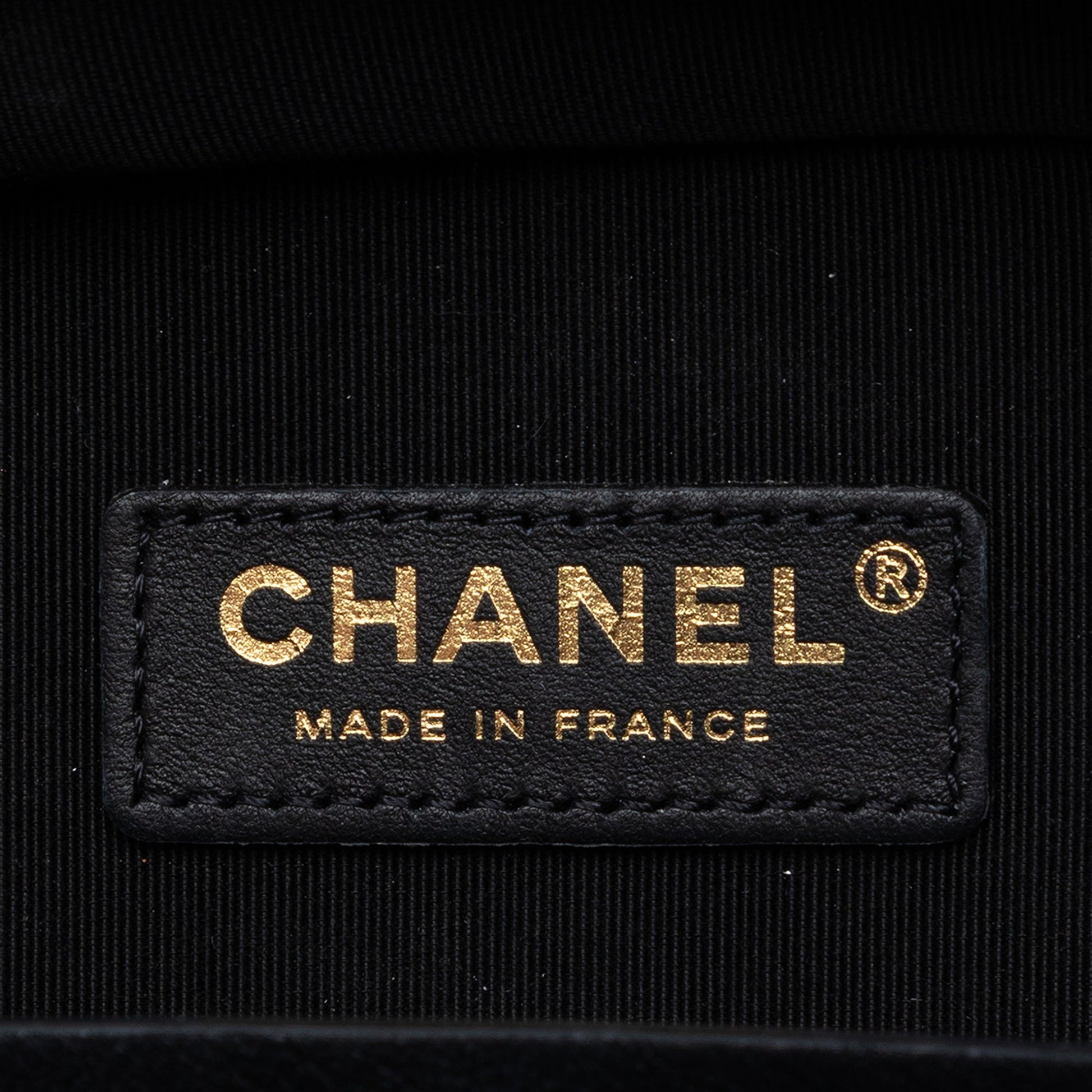 Chanel Calfskin Stitched Cup Of Tea Vanity Case