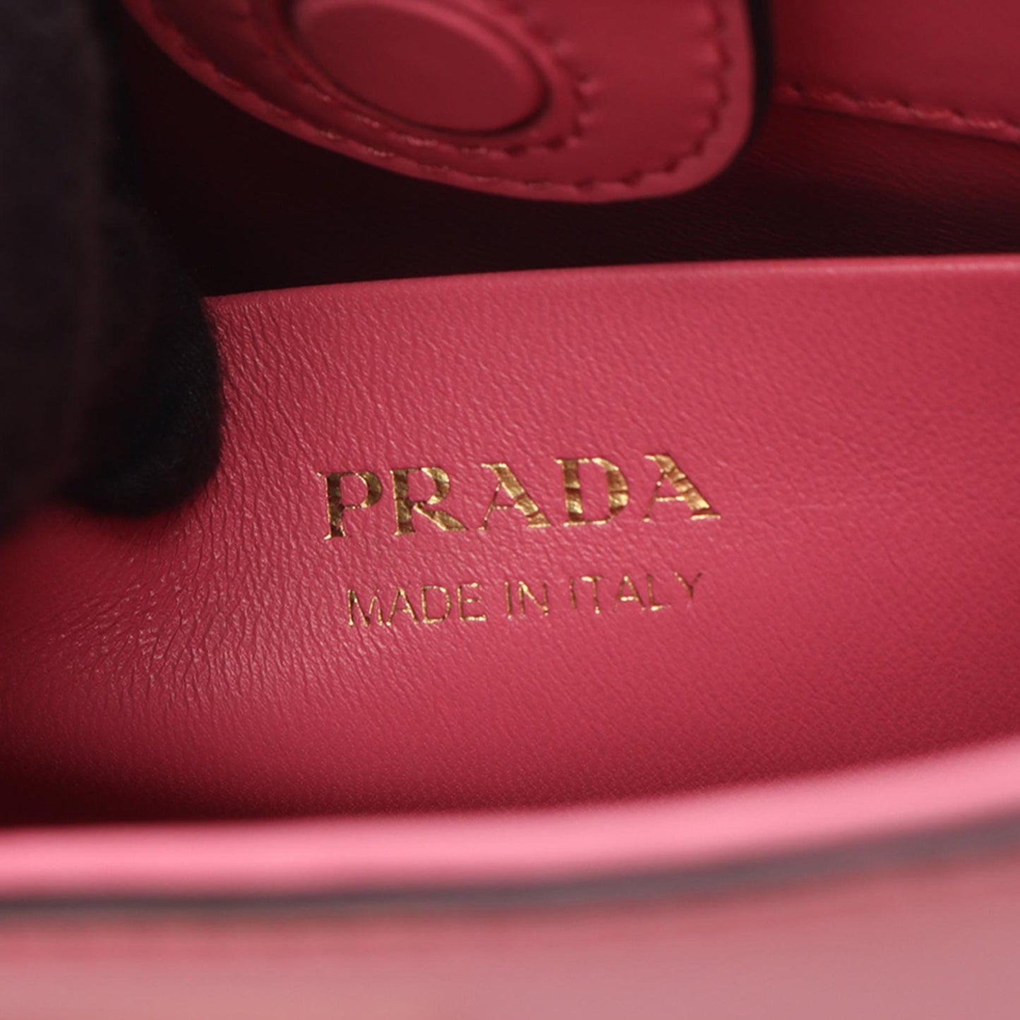 Prada Spazzolato Leather Cleo Shoulder Bag