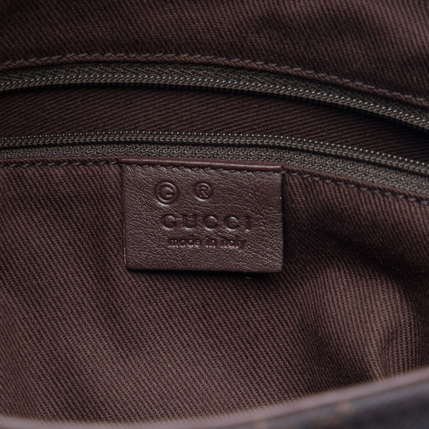 Gucci GG Denim Shoulder Bag