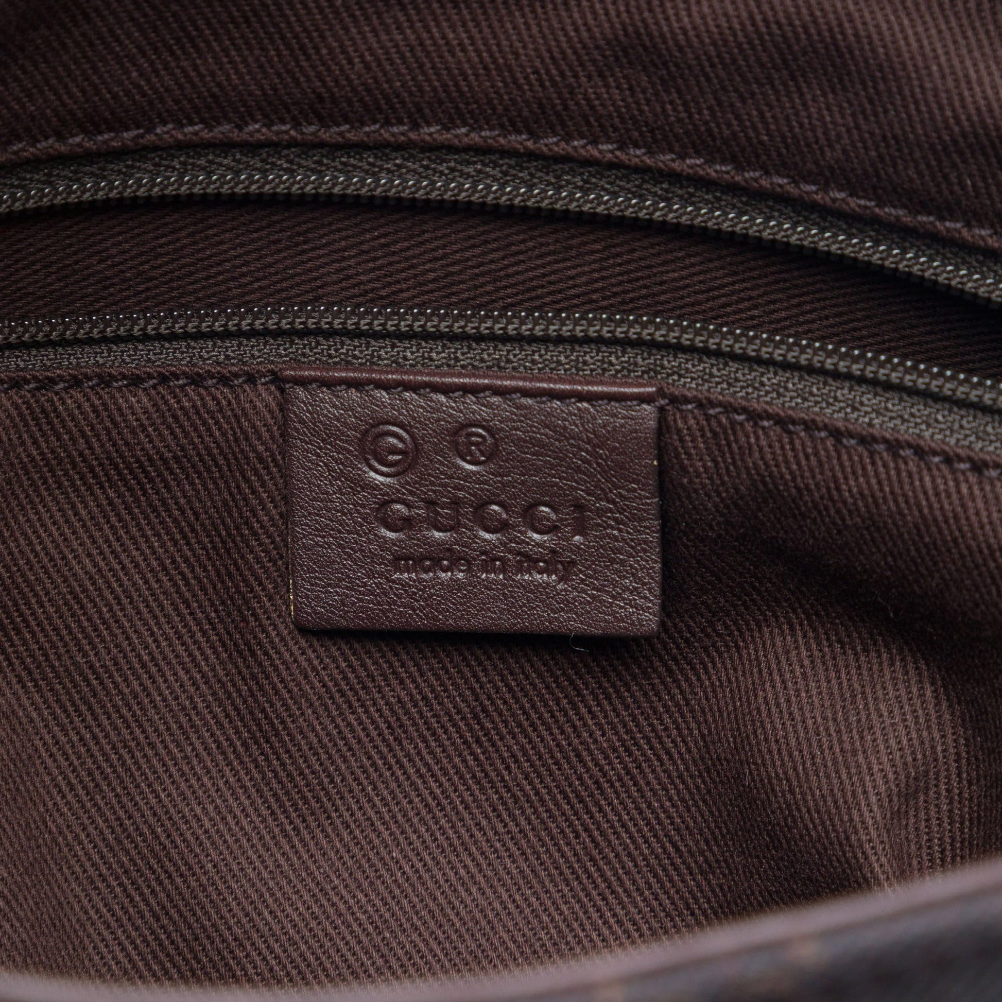 Gucci GG Denim Shoulder Bag
