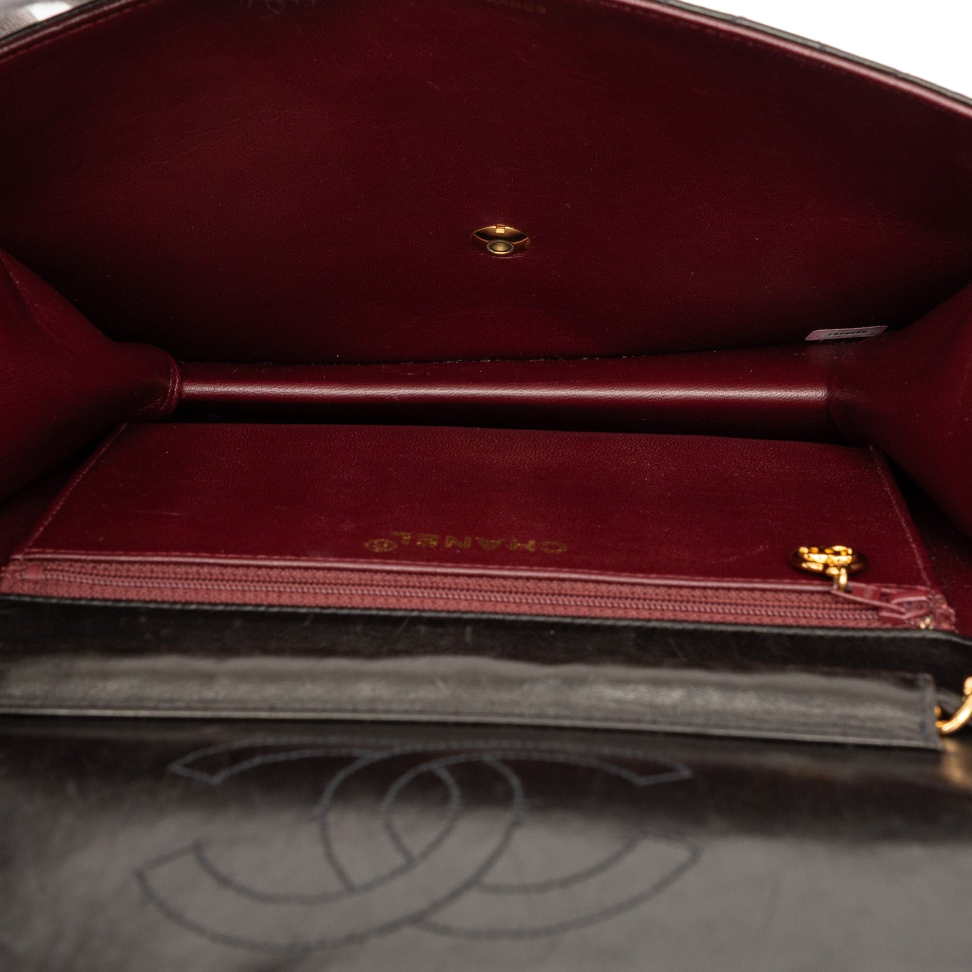 Chanel CC Quilted Lambskin Single Flap