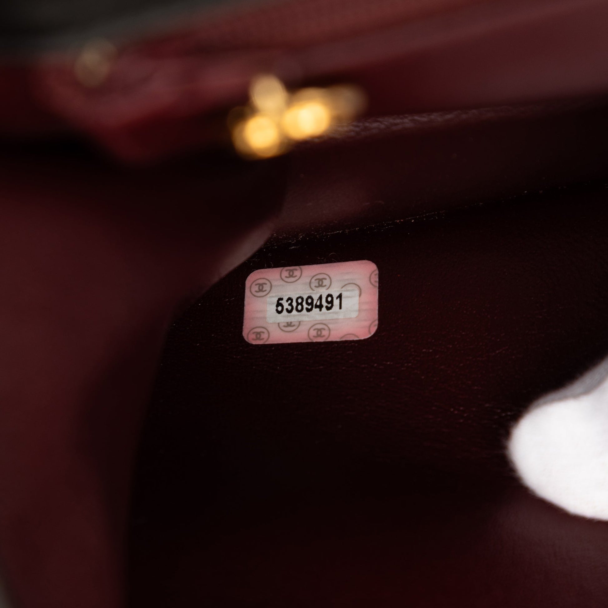 Chanel CC Quilted Lambskin Single Flap