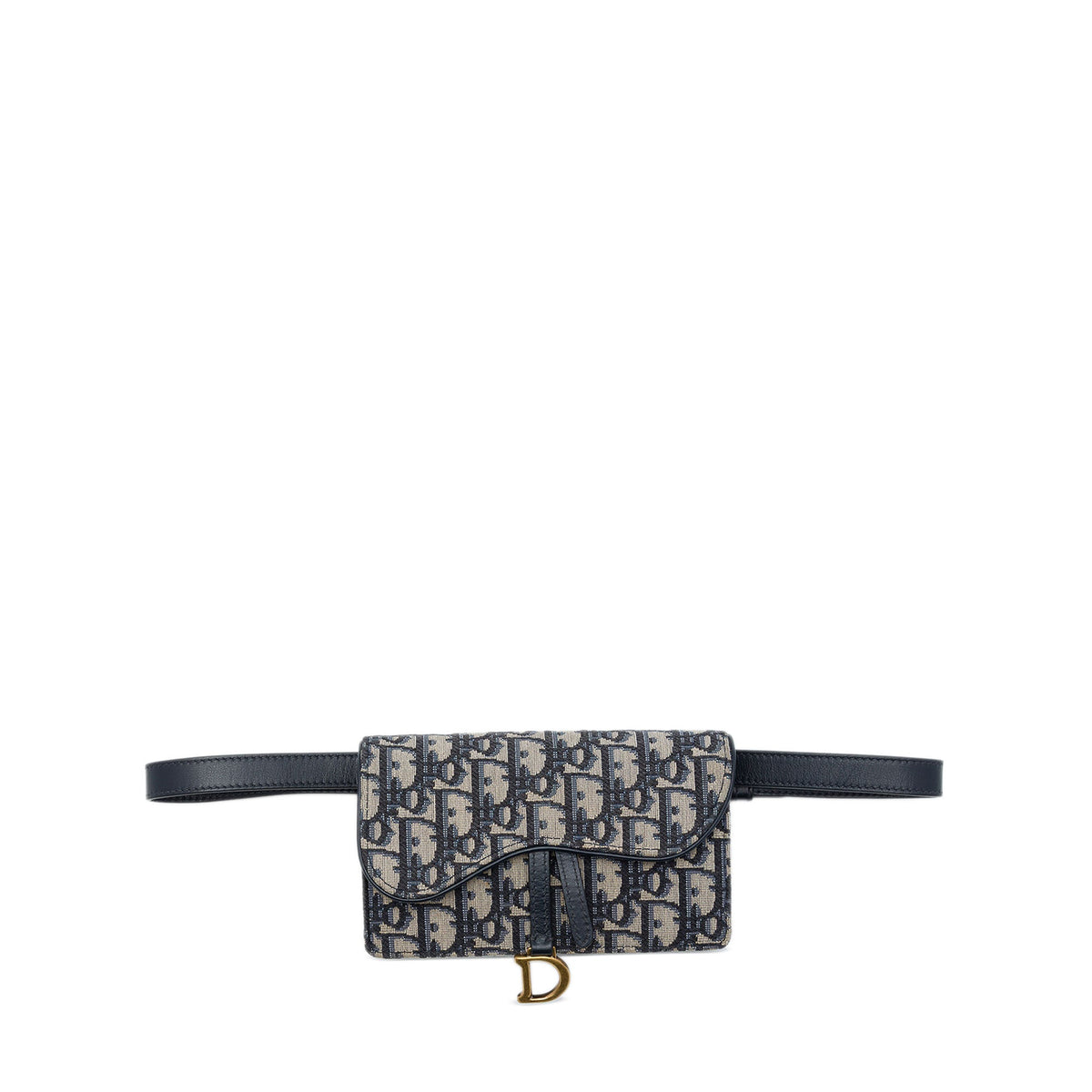 Dior Oblique Canvas Saddle Belt Bag