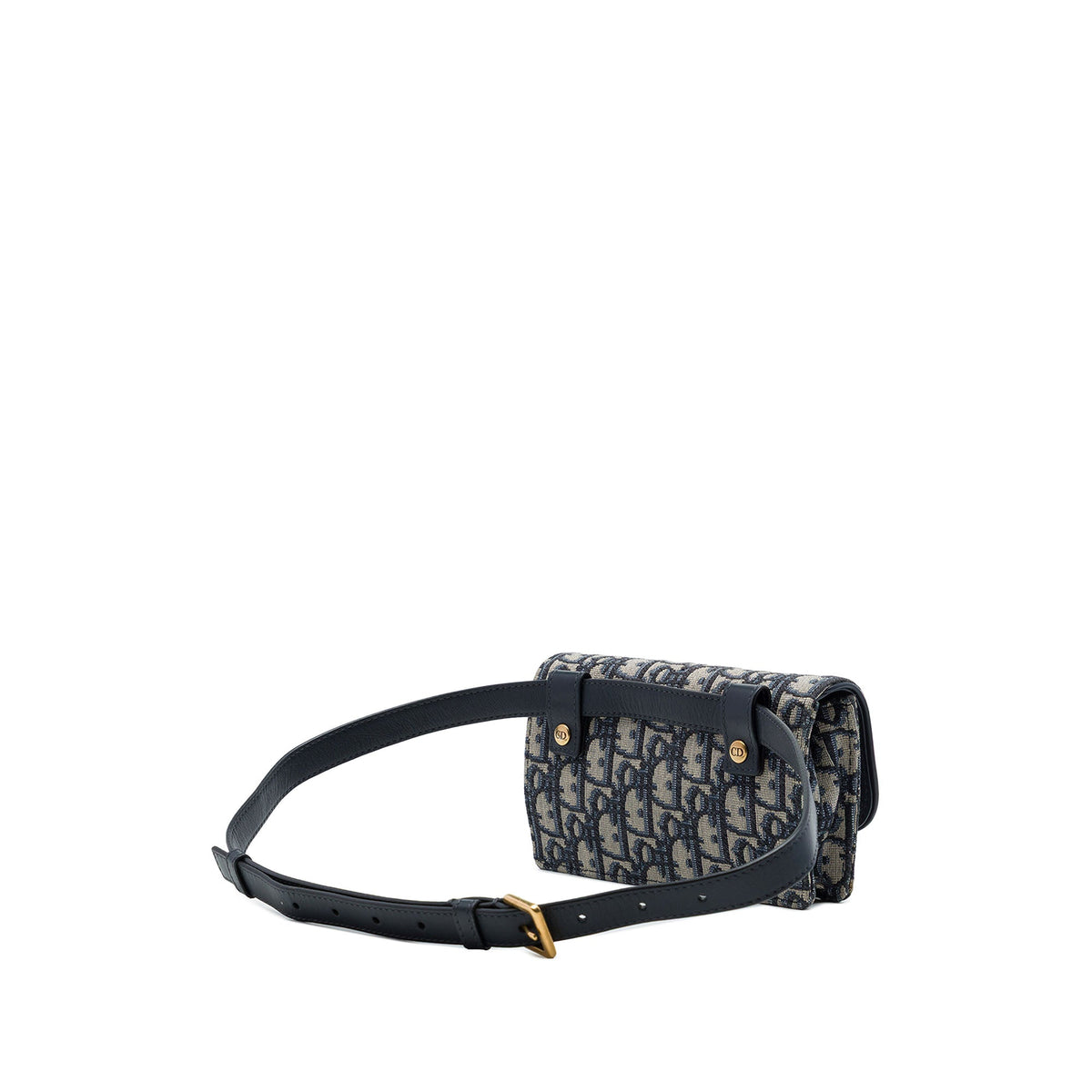 Dior Oblique Canvas Saddle Belt Bag