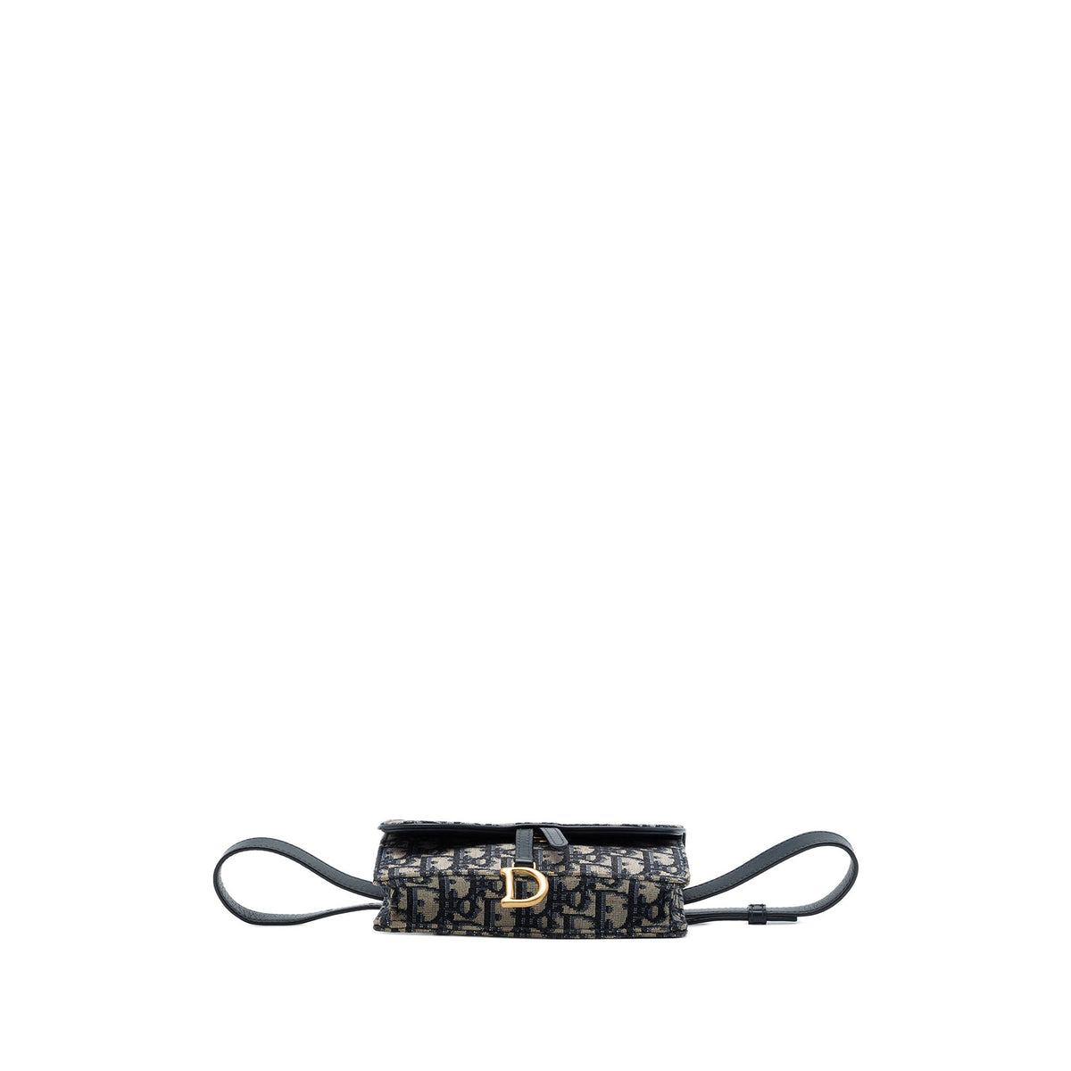 Dior Oblique Canvas Saddle Belt Bag