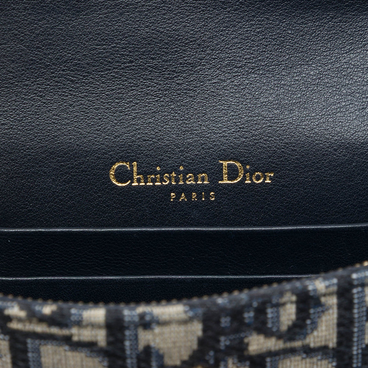 Dior Oblique Canvas Saddle Belt Bag