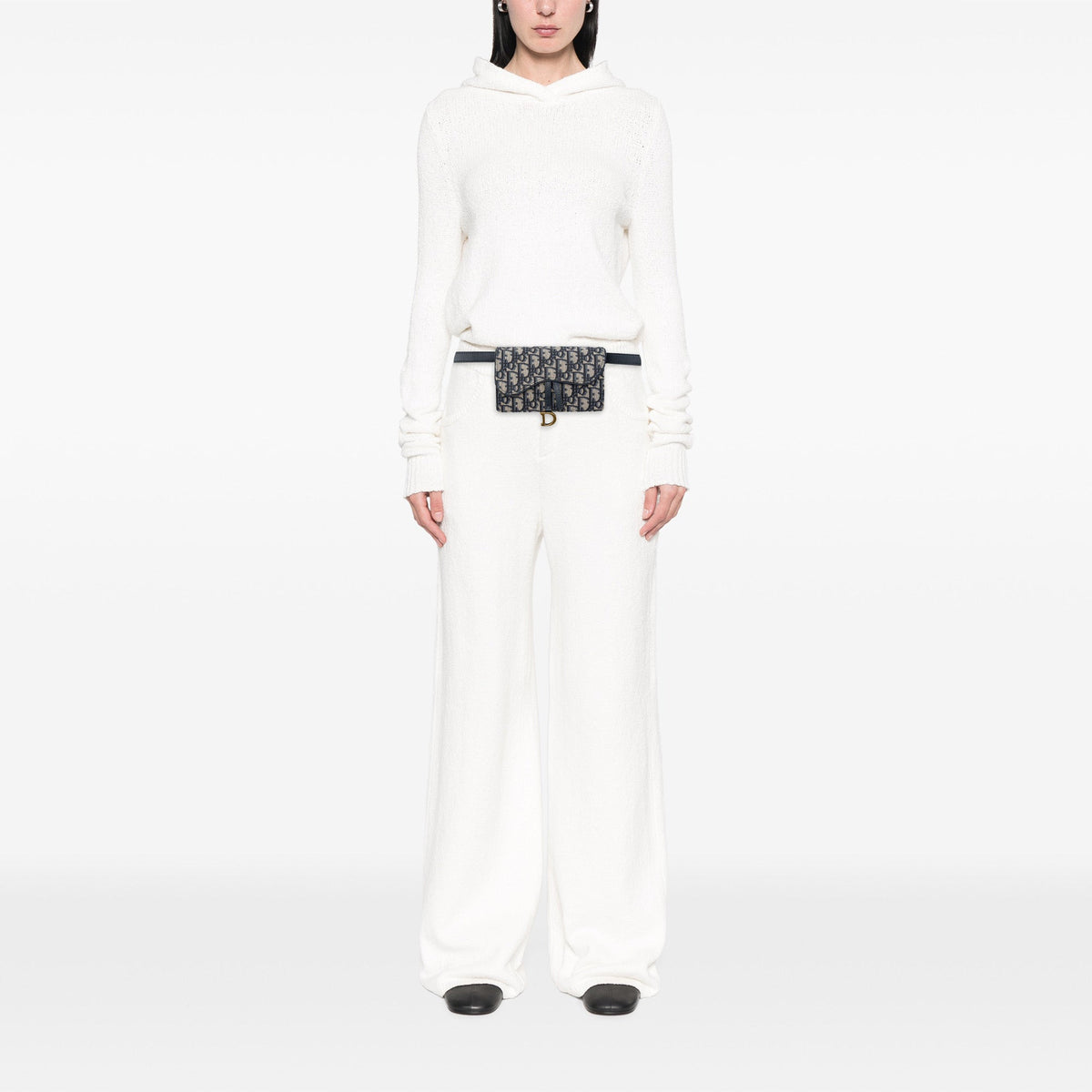 Dior Oblique Canvas Saddle Belt Bag