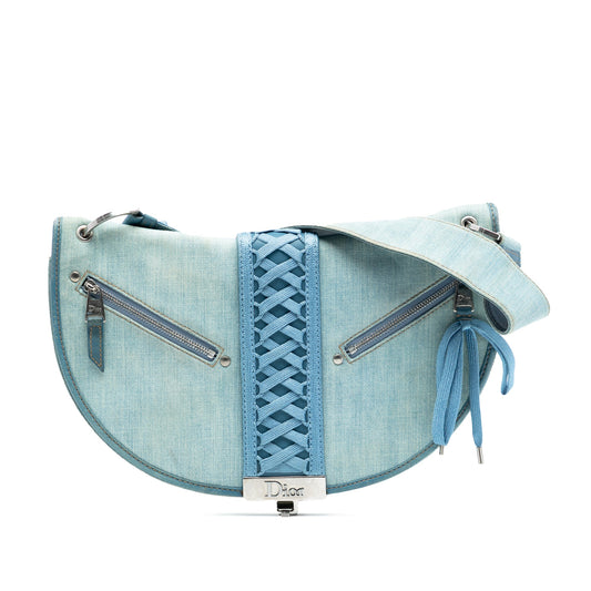 Dior Denim Admit It Flap