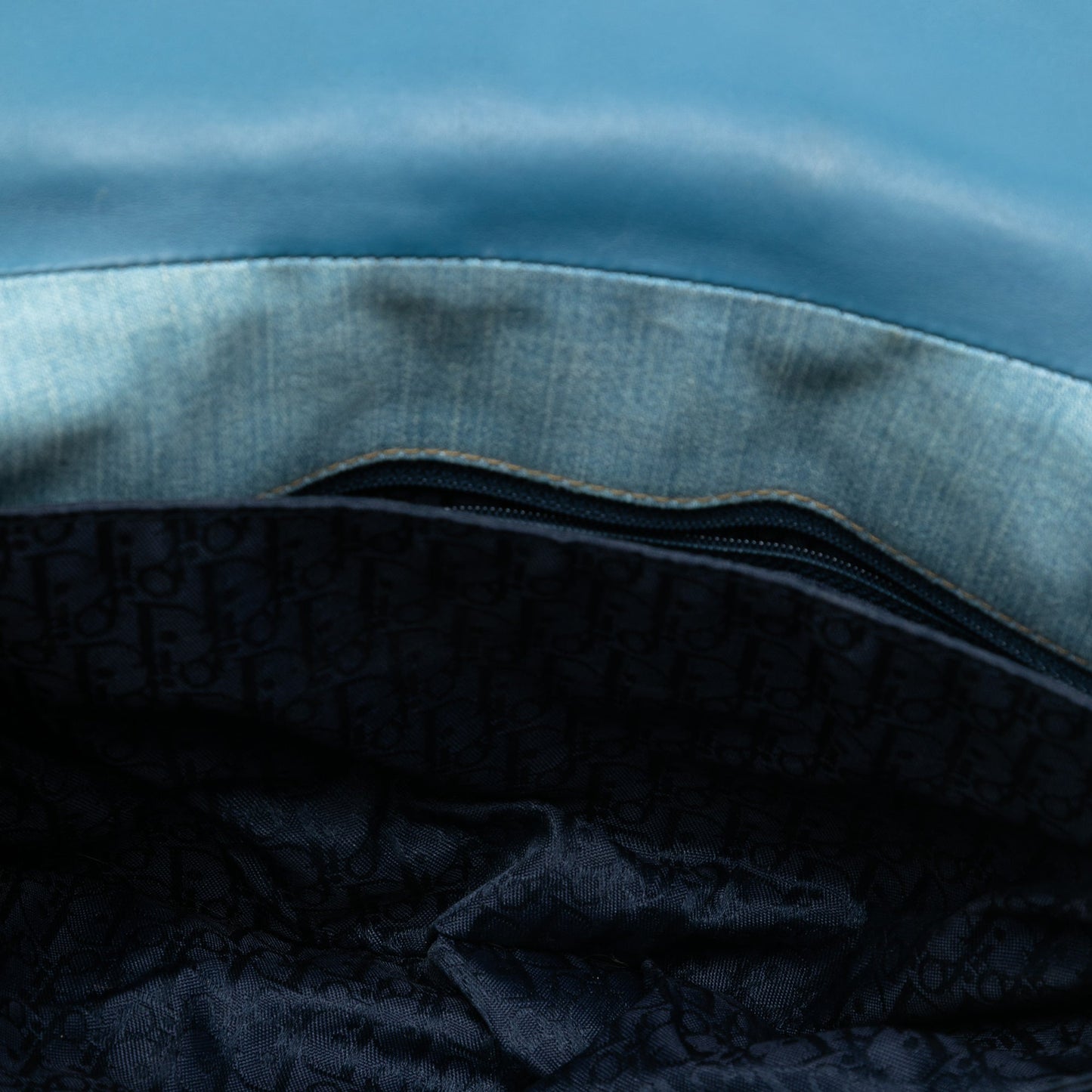 Dior Denim Admit It Flap